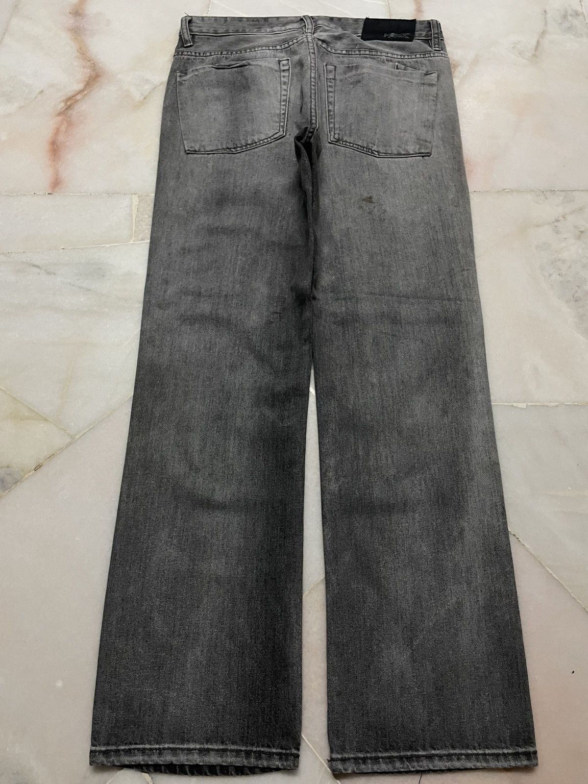 Tony Hawk 💥Sick💥Vintage Tony Hawk Thrashed Washed Dirty Distress Jean Size US 32 / EU 48 - 2 Thumbnail