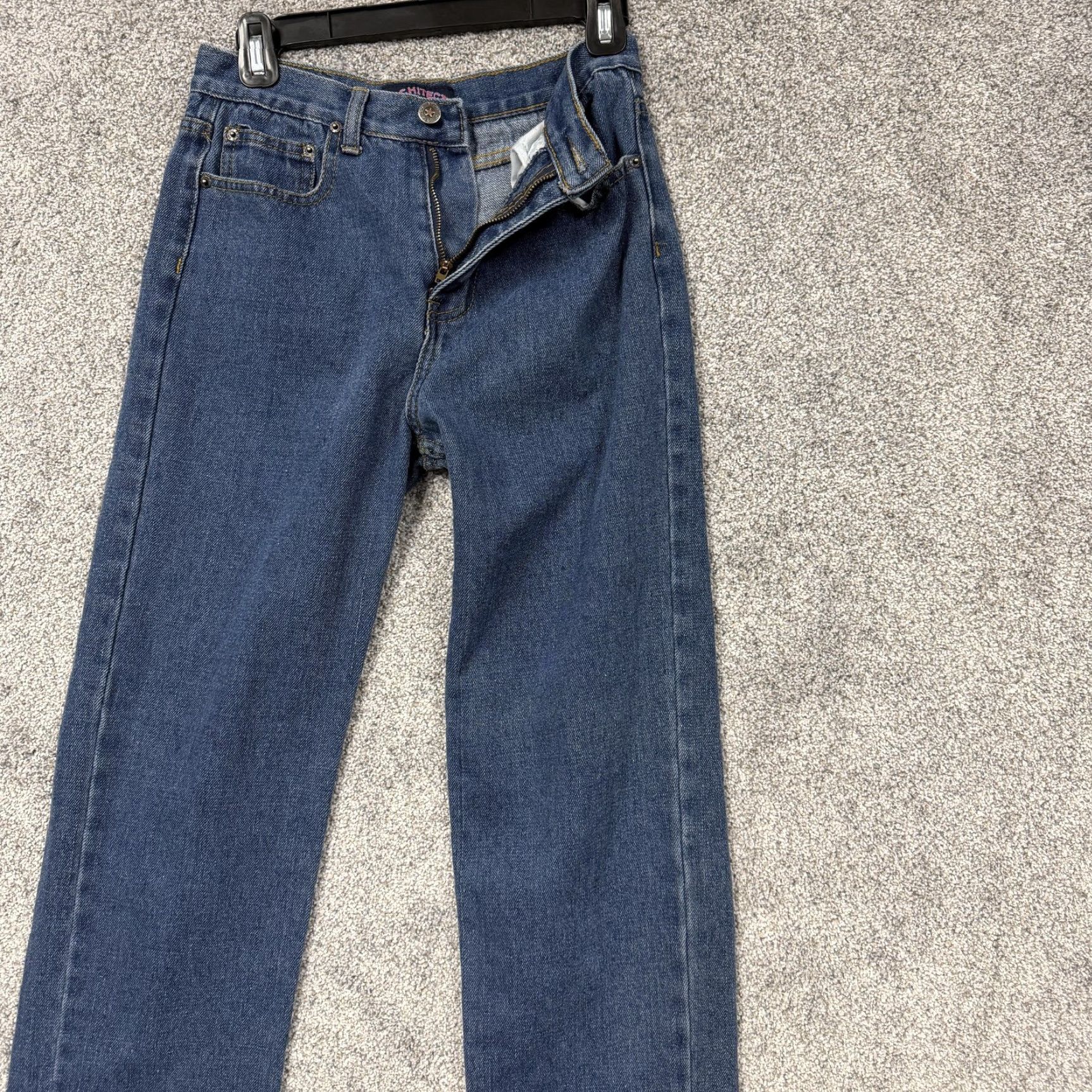 Architect VTG Architect Jeans Womens 14R 26x25.5 Blue Relaxed Fit Straight Leg Denim Size 36" / US 14 / IT 50 - 6 Thumbnail