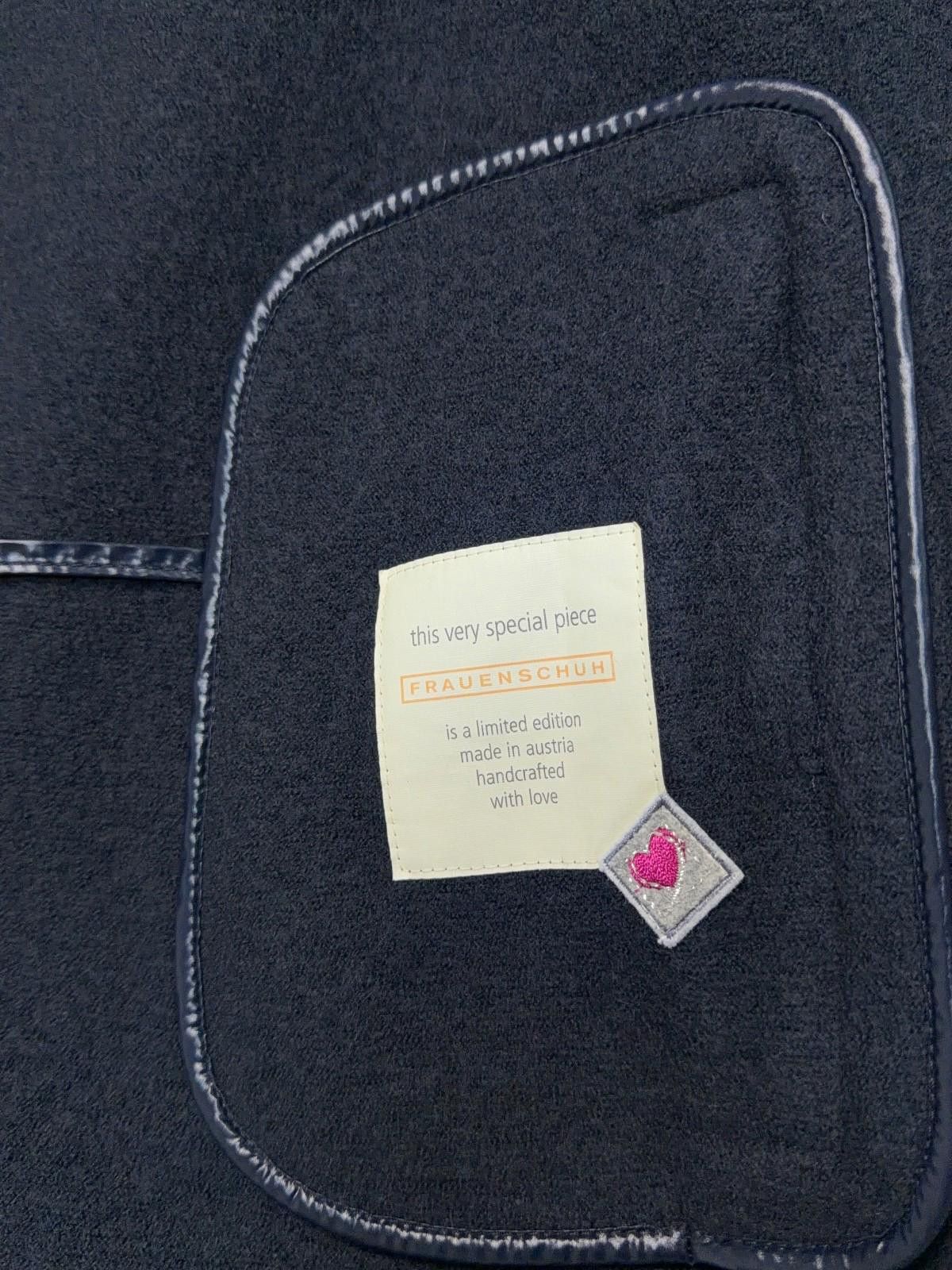 Frauenschuh Womens Frauenschuh Boiled Wool Jacket Zip Cardigan Size 3 L Size L / US 10 / IT 46 - 7 Thumbnail