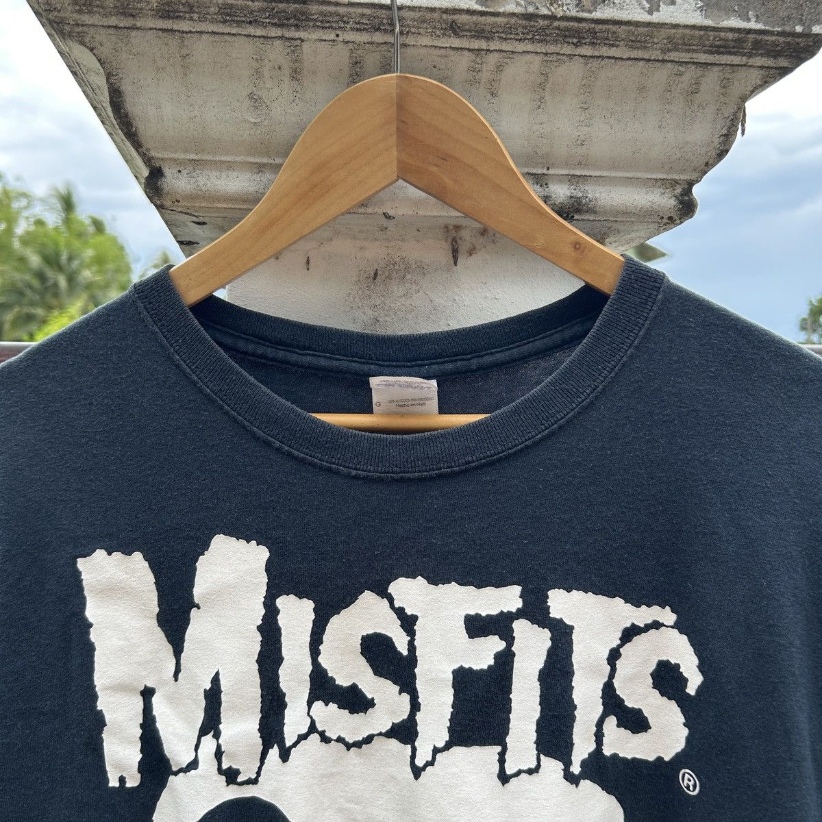 Band Tees × Misfits × Vintage Vintage Misfits 2002s skulls T-shirt Size US M / EU 48-50 / 2 - 3 Thumbnail