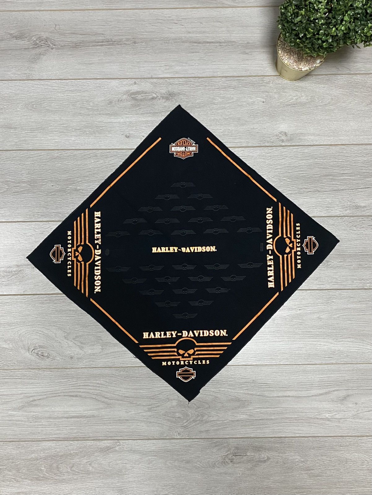 Harley Davidson Harley Davidson vintage scarf head durag hat Size ONE SIZE - 1 Thumbnail