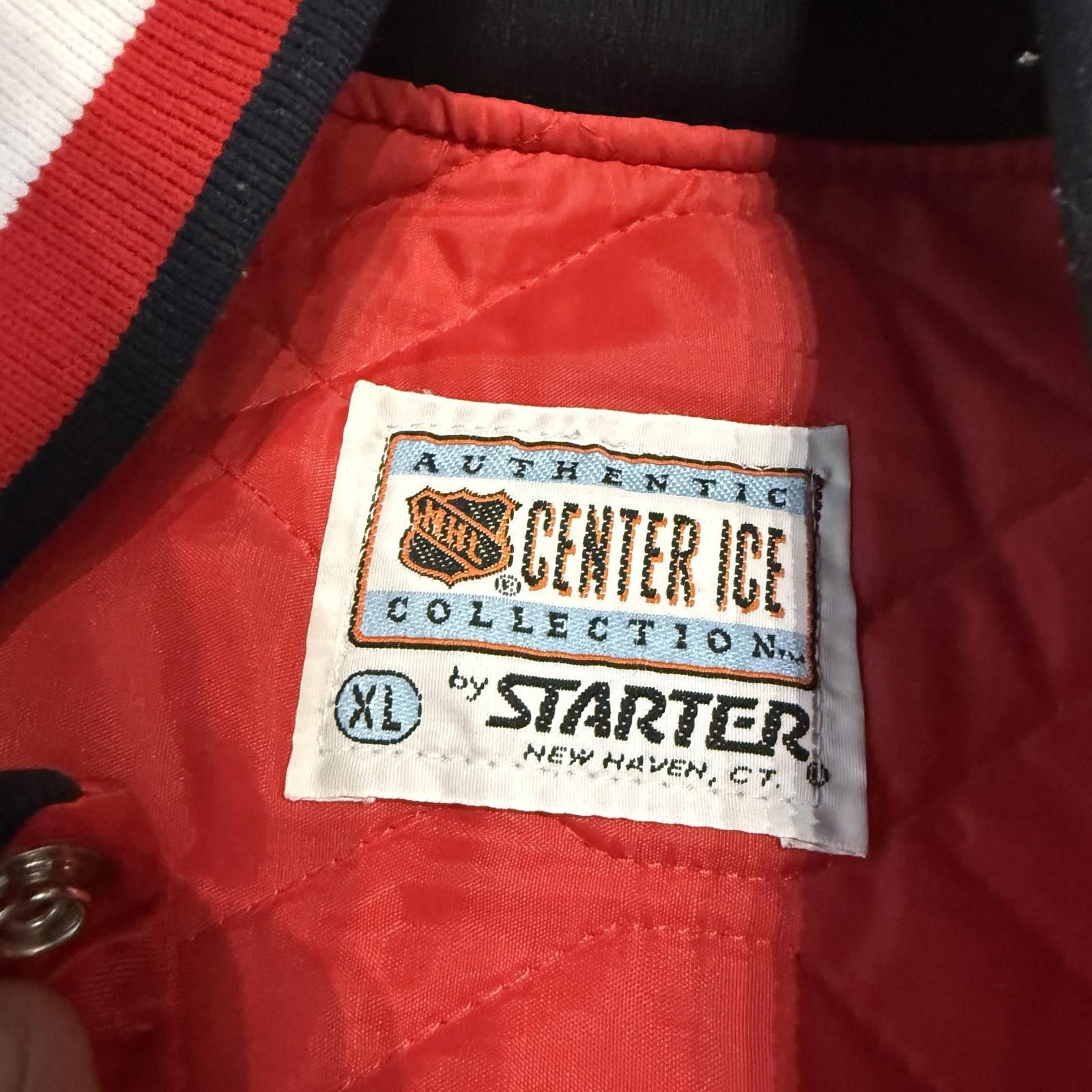Starter Vintage Starter BlackHawks Jacket XL Size US XL / EU 56 / 4 - 11 Thumbnail