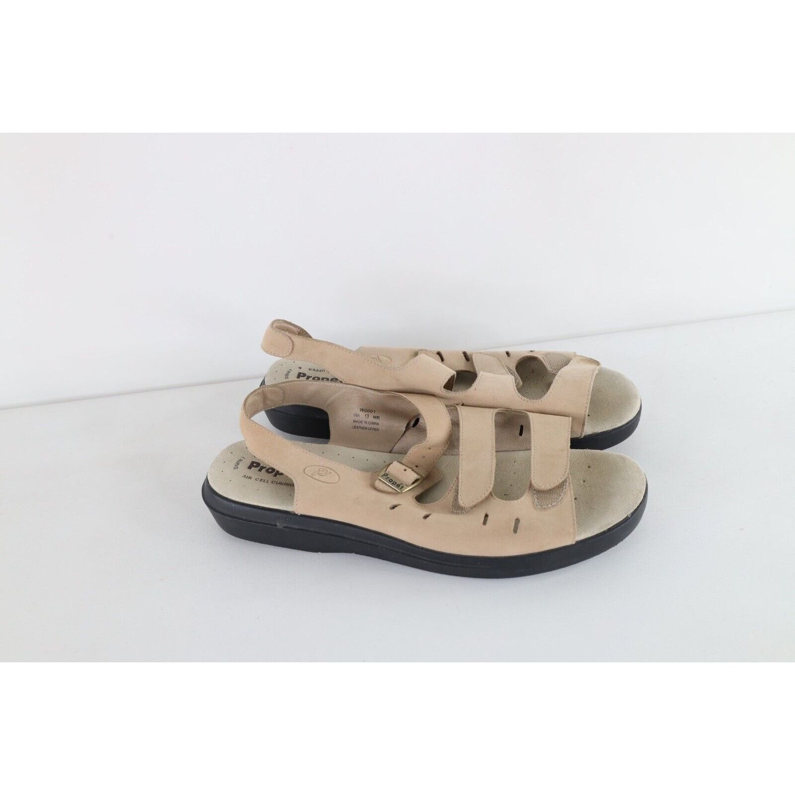Vintage Propet Mens Suede Leather Cushion Strap Fisherman Sandals Size US 13 / EU 46 - 4 Thumbnail