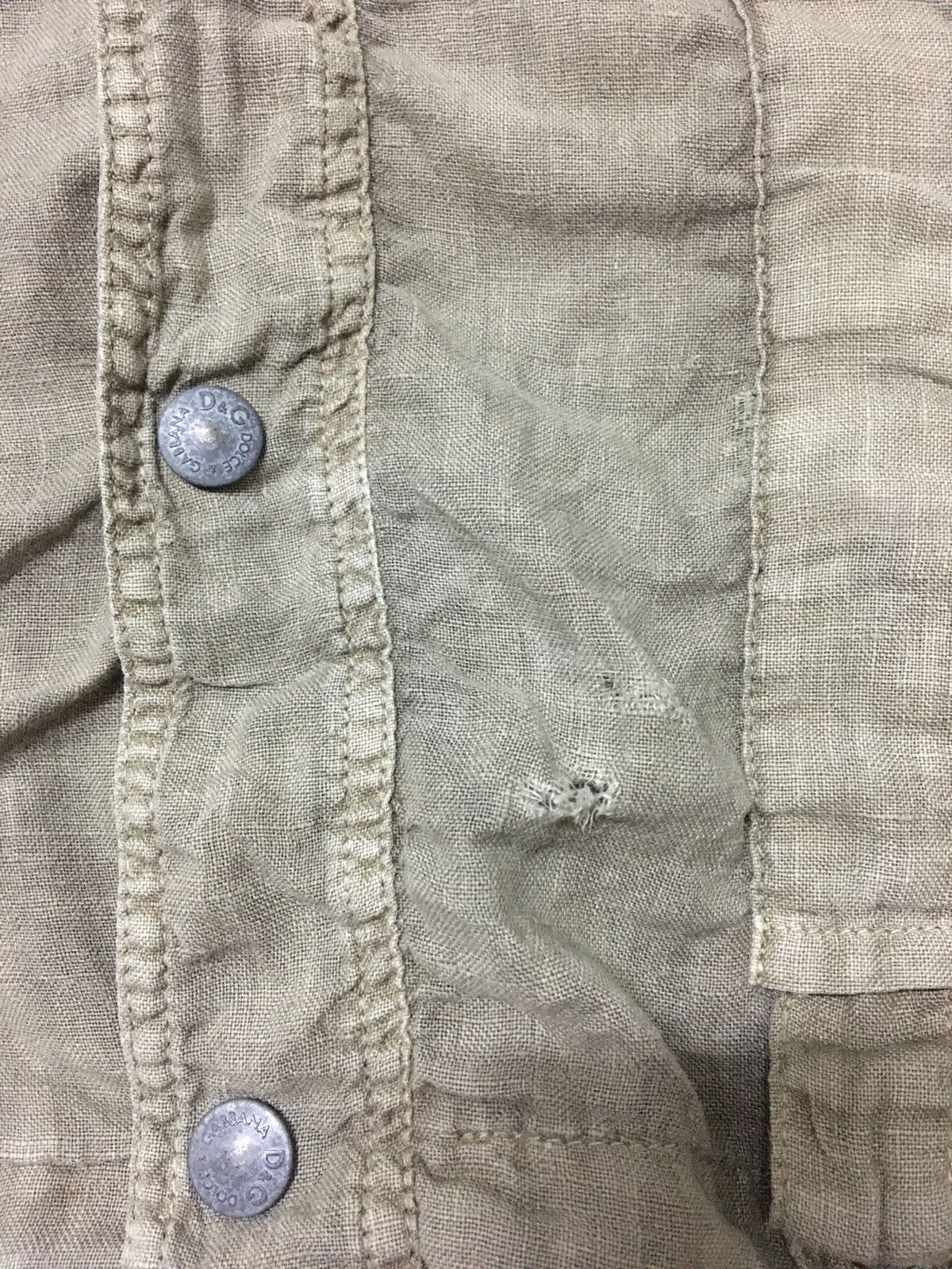 Dolce & Gabbana × Vintage Vintage Dolce & Gabbana Button Shirt MADE IN ITALY Size M / US 6-8 / IT 42-44 - 10 Thumbnail