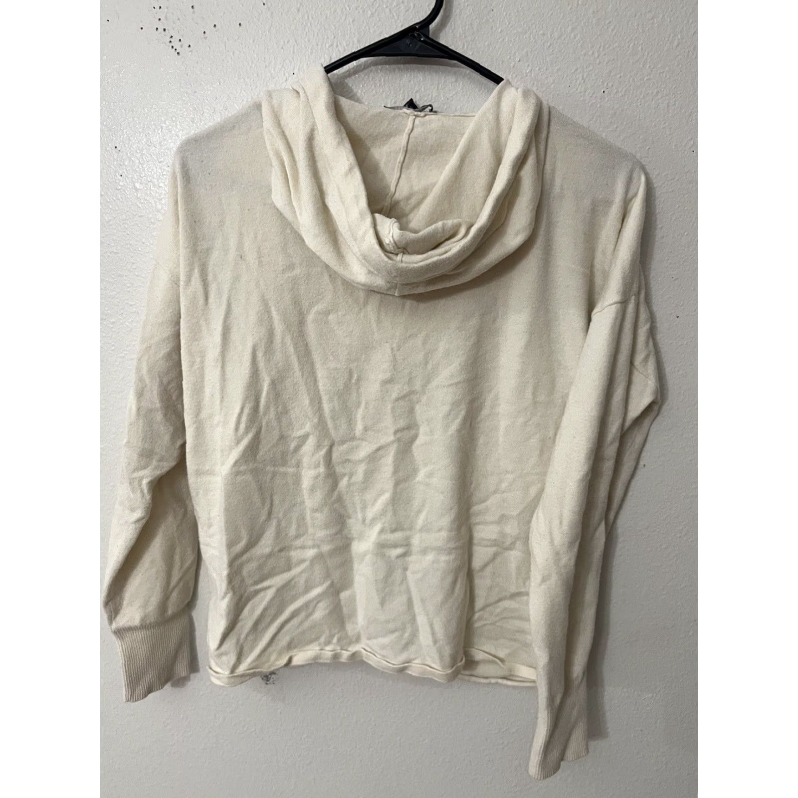 Express Express Hoodie Womens Small S Ivory Logo Pullover Sweatshirt Shirt Size S / US 4 / IT 40 - 3 Thumbnail