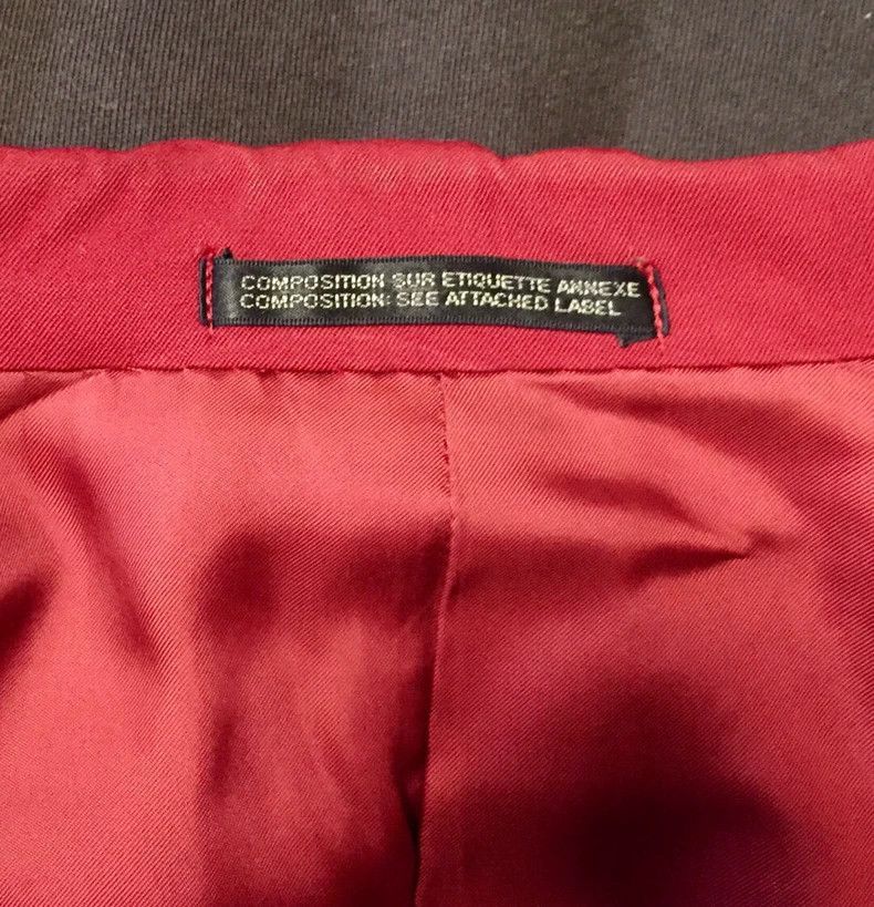 Yohji Yamamoto Yohji Yamamoto Yohji Yamamoto achive Red suit Size US M / EU 48-50 / 2 - 4 Thumbnail