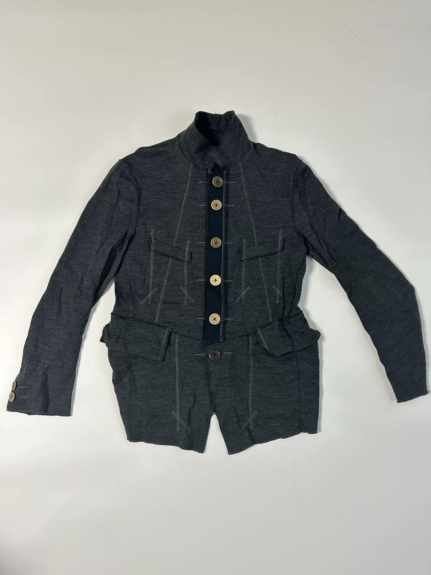 Takahiromiyashita The Soloist. Takahiromiyashita TheSoloist Knitted Jacket Size US M / EU 48-50 / 2 - 1 Thumbnail