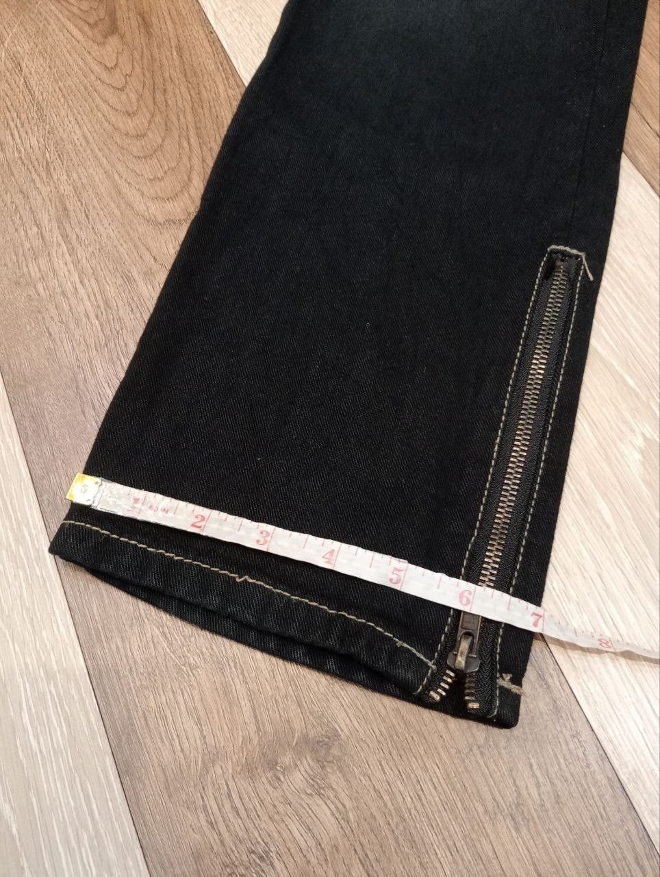 Japanese Brand JAPANESE KMK JEANS FEATURE A UNIQUE DOUBLE WAIST ANKLE ZIP Size US 34 / EU 50 - 14 Thumbnail