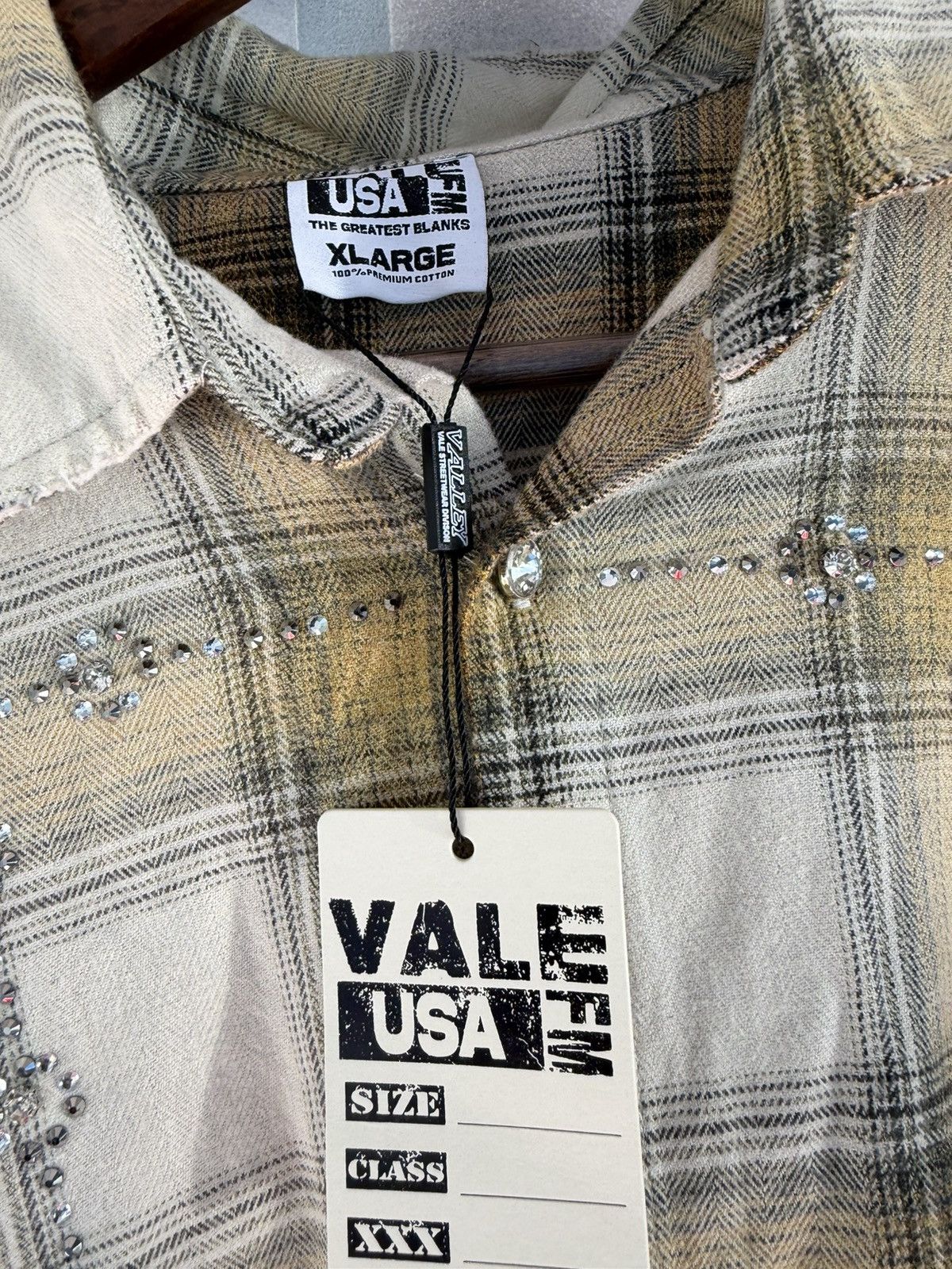Vale Vale Forever Wheat Flannel 'Cream/Mustard' Size US XL / EU 56 / 4 - 2 Thumbnail