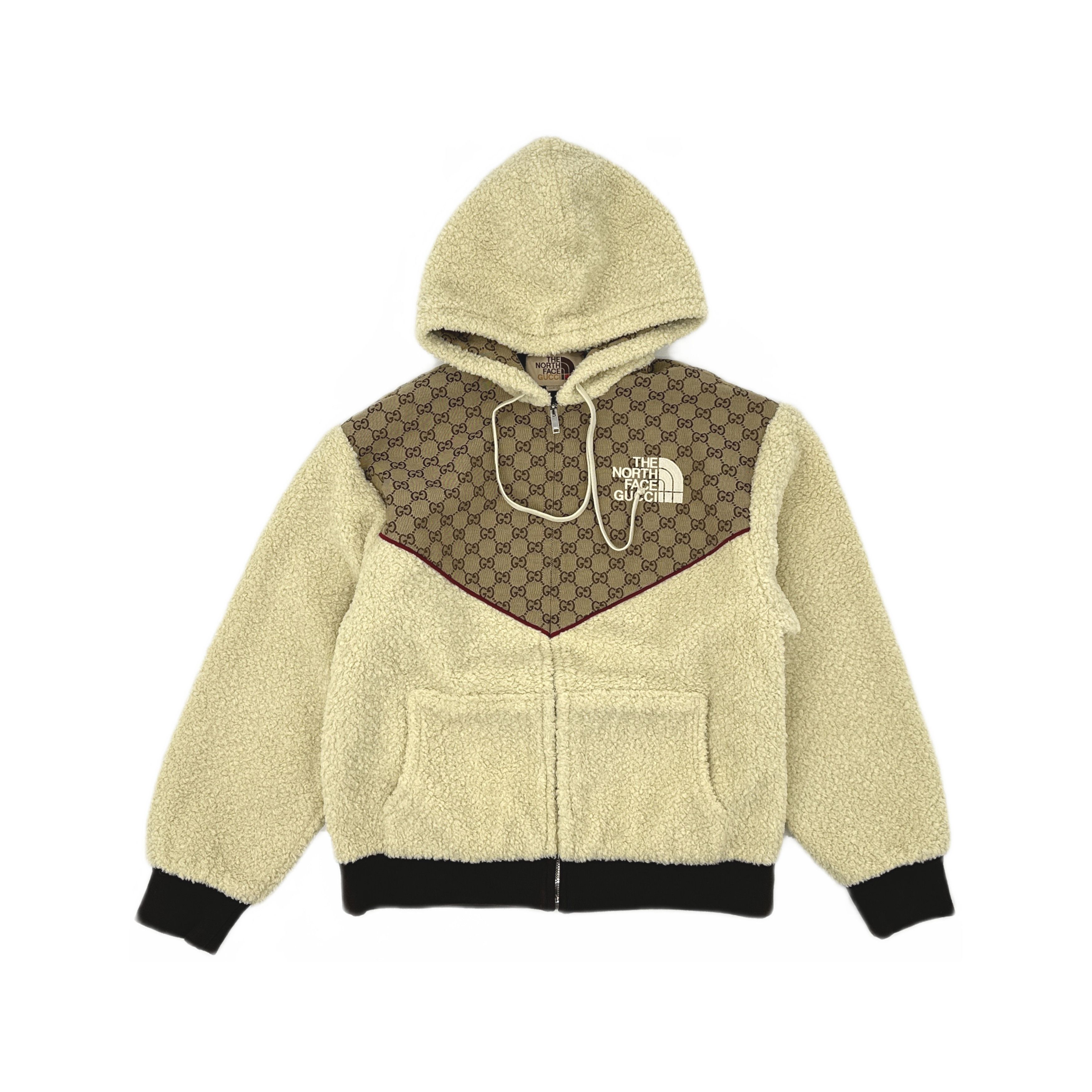 Gucci Gucci x The North Face GG Logo Fleece Jacket Size S Size US S / EU 44-46 / 1 - 1 Thumbnail