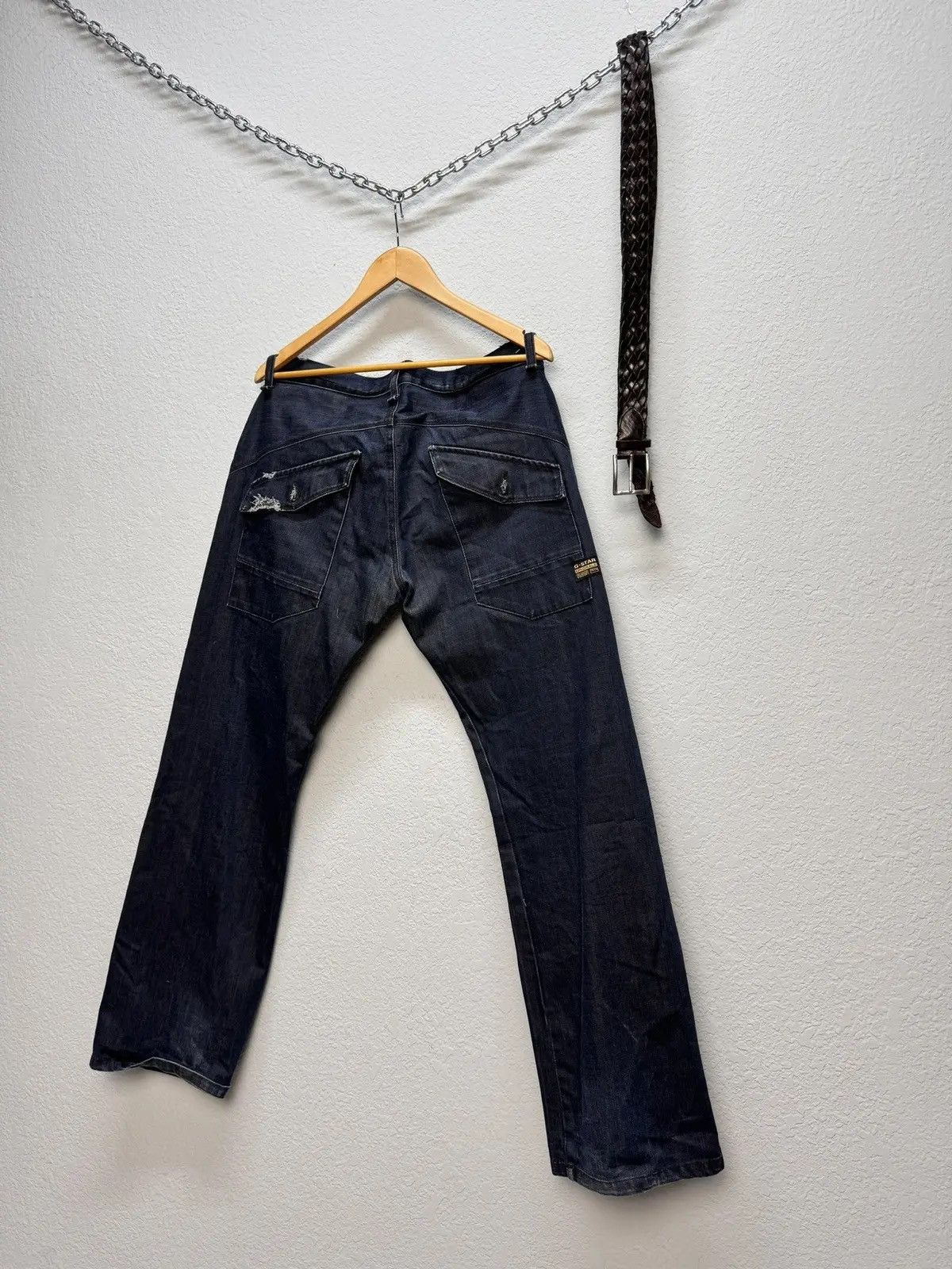 Vintage Vintage Junya Watanabe Style G Star raw Bondage Cargo Pans Size US 34 / EU 50 - 5 Thumbnail