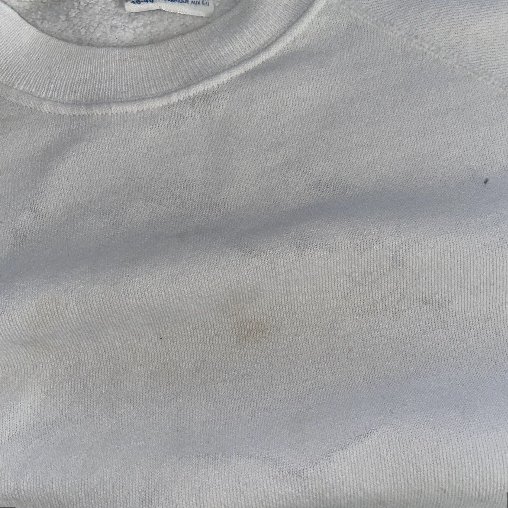 Hanes VINTAGE Hanes Crewneck Sweatshirt White XL Mens USA Pullover services Size US XL / EU 56 / 4 - 6 Thumbnail