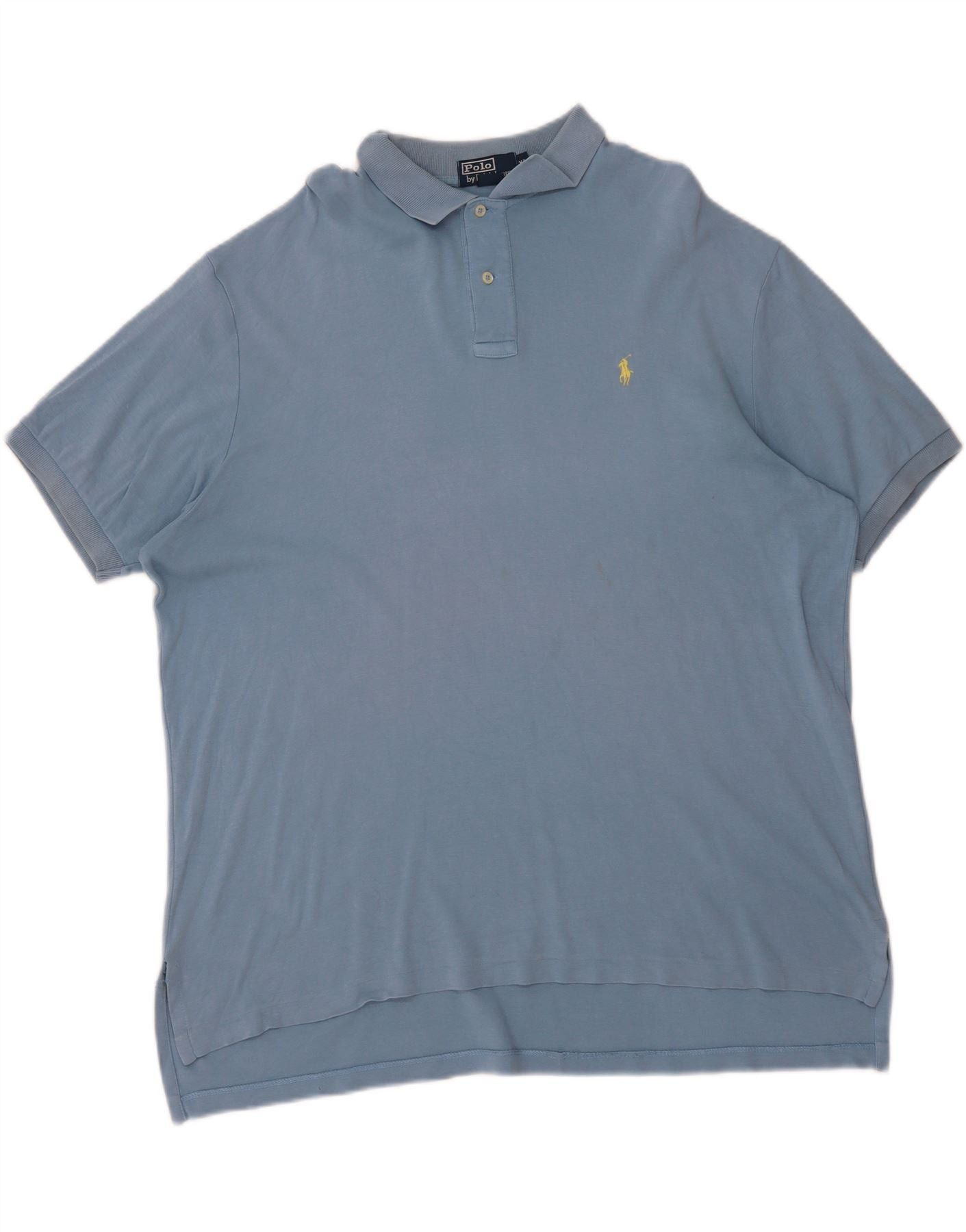 Polo Ralph Lauren Mens Polo Shirt XL Blue Cotton Size US XXL / EU 58 / 5 - 1 Thumbnail