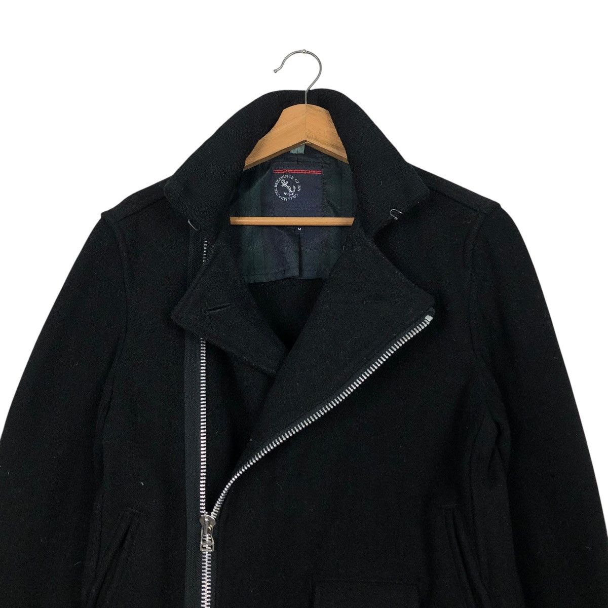 45rpm 🔥VINTAGE ZIPPER CROPPED JACKET ASYMMETRICAL STYLE CIAOPANIC Size US M / EU 48-50 / 2 - 14 Thumbnail