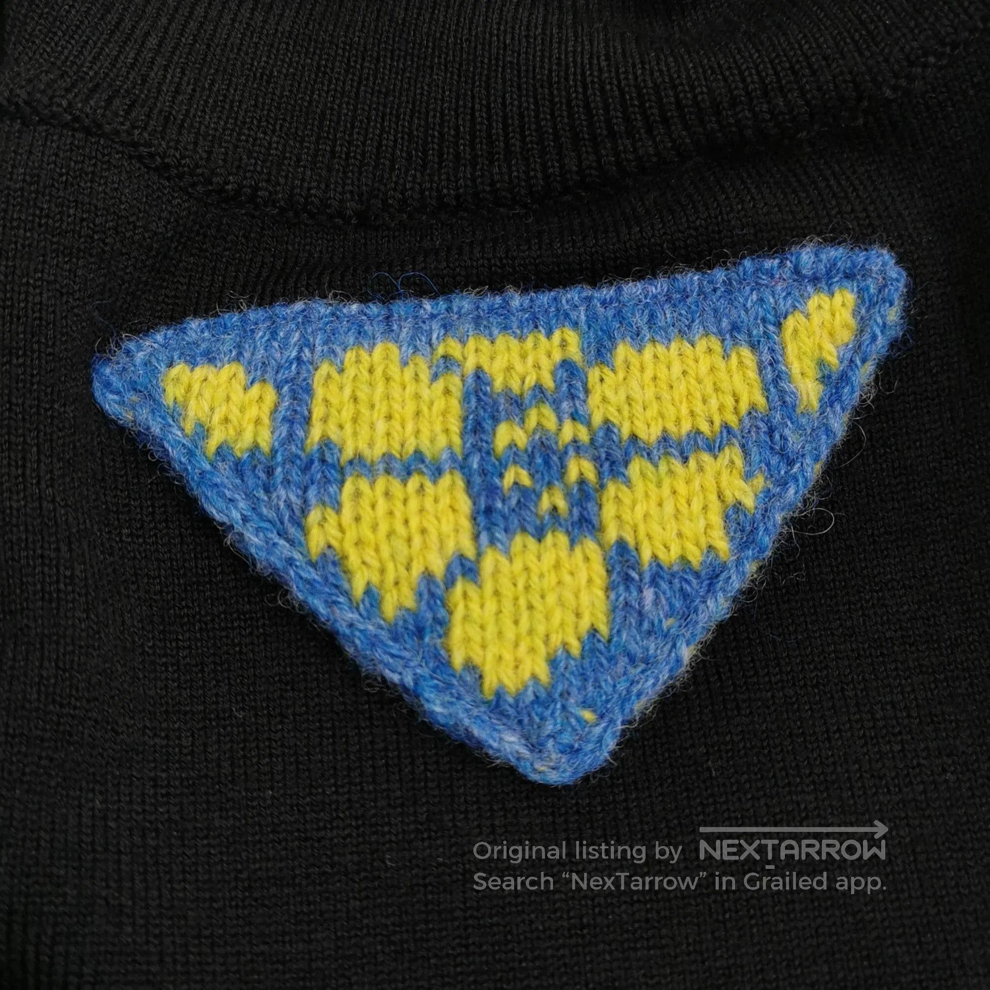 Prada Prada Wool Blend Logo Turtleneck Sweater . Size XXS / US 00 / IT 34 - 3 Thumbnail