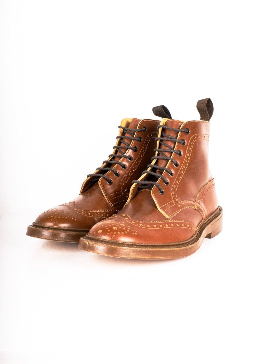 Tricker's New Trickers Boots Men Shoes Size UK8 ½, USA 9 ½, EUR43 Size US 9.5 / EU 42-43 - 1 Thumbnail