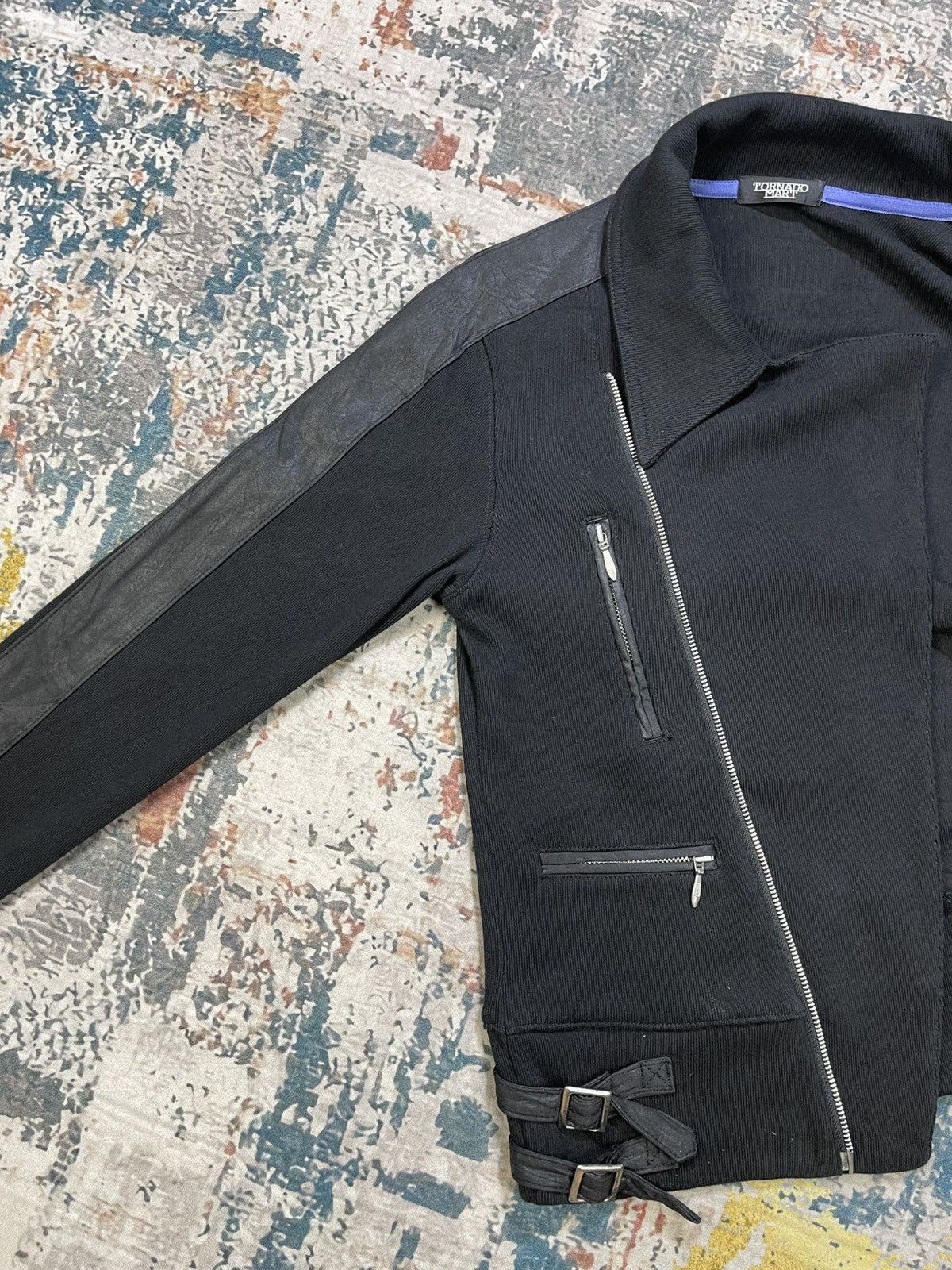 Tornado Mart Tornado Mart Assymetric Belted Punk Rider Jacket Size US S / EU 44-46 / 1 - 8 Thumbnail
