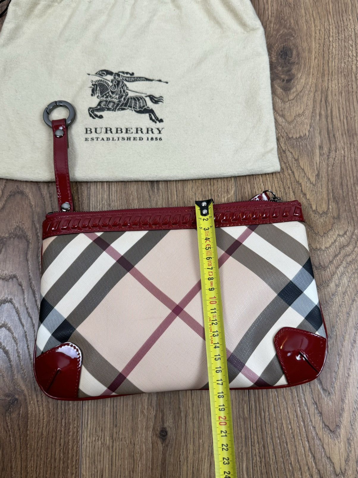 Burberry Beautiful leather bag Burberry Nova Check original item Size ONE SIZE - 10 Thumbnail