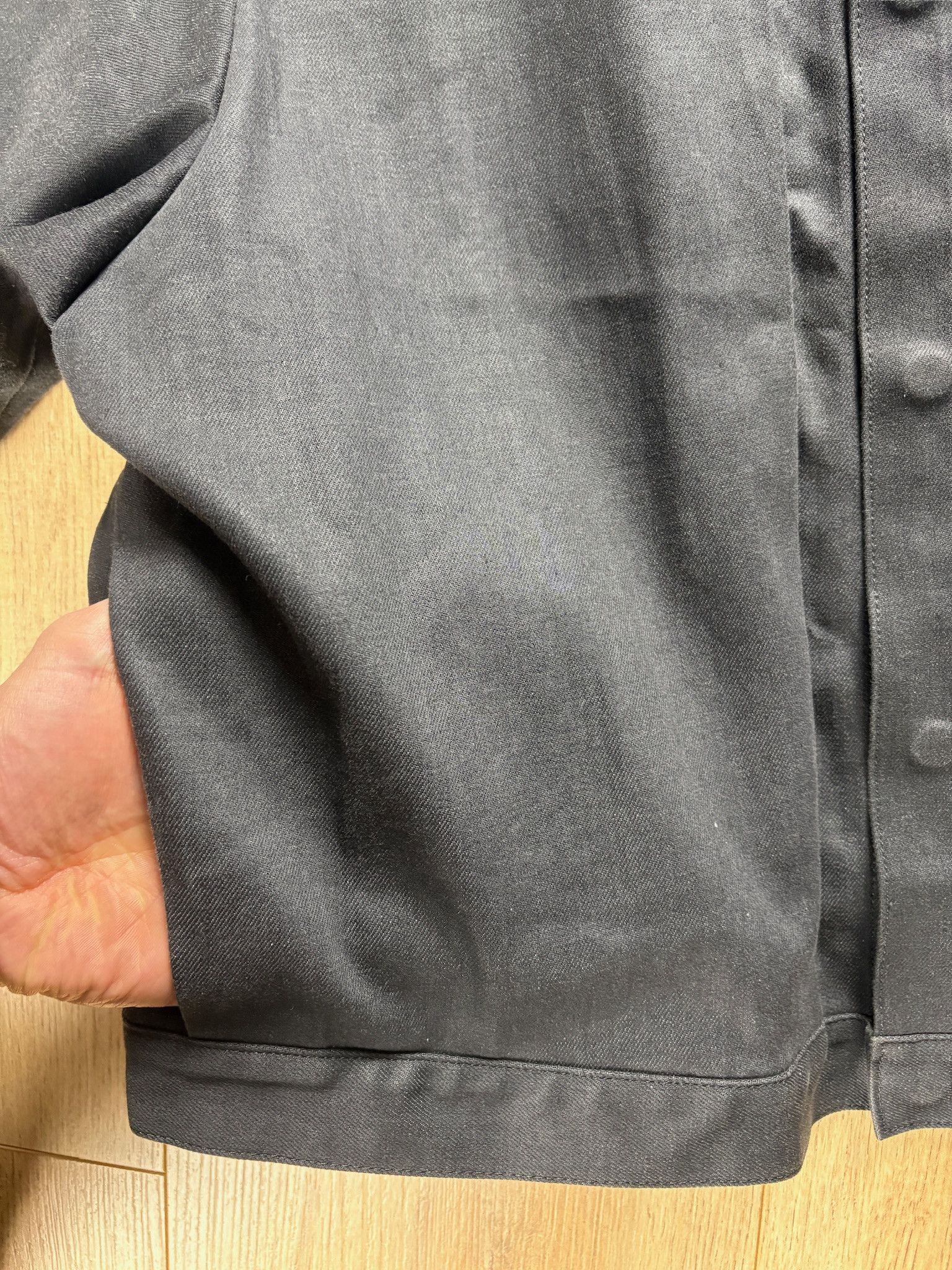 Japanese Brand Shinya Kozuka Oversized Distressed Jacket Charcoal Grey Size US M / EU 48-50 / 2 - 15 Thumbnail