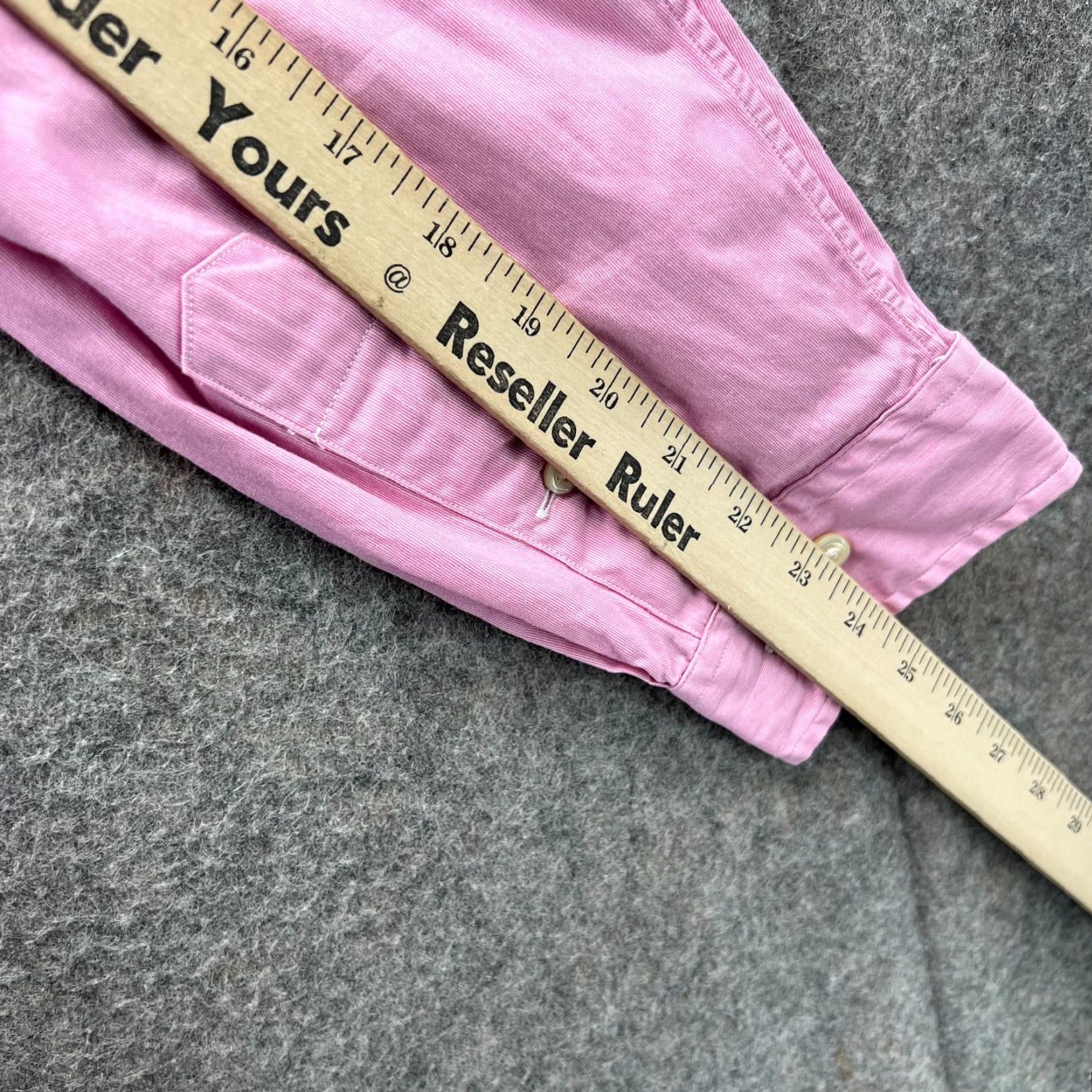 Polo Ralph Lauren VINTAGE Polo Ralph Lauren Shirt Mens 16.5 34-35 Pink Button-Up Custom Oxford Pony Shirt Size US XL / EU 56 / 4 - 4 Thumbnail