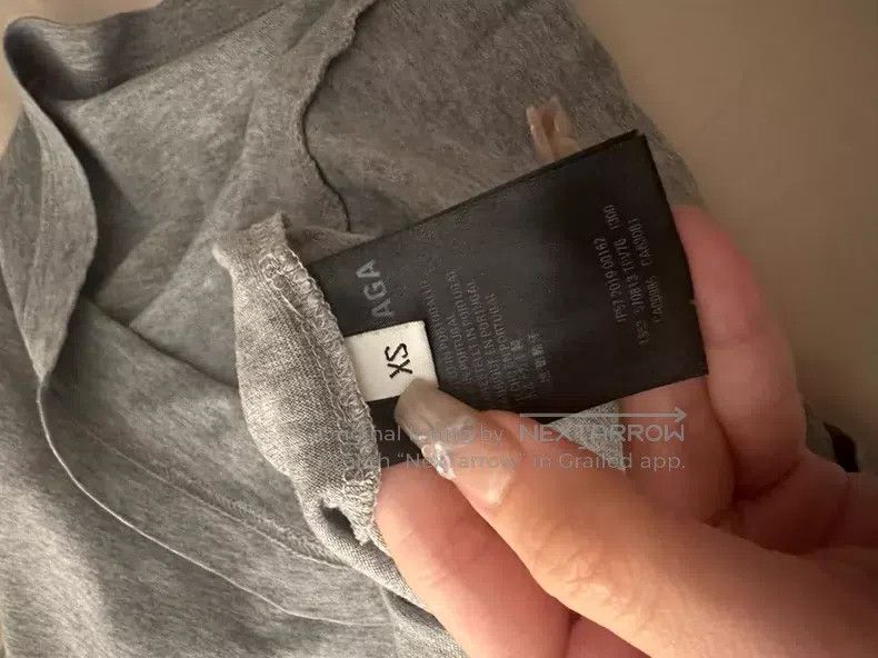 Balenciaga Balenciaga Grey button-down short-sleeve T-shirt Size US XS / EU 42 / 0 - 3 Thumbnail