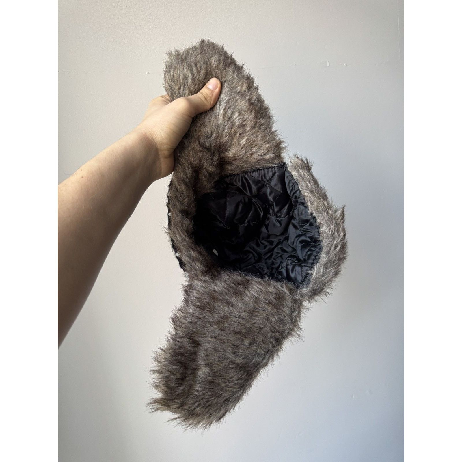 Japanese Brand Y2K Vintage Japanese Fuzzy Mohair Ushanka Hat Size ONE SIZE - 5 Thumbnail