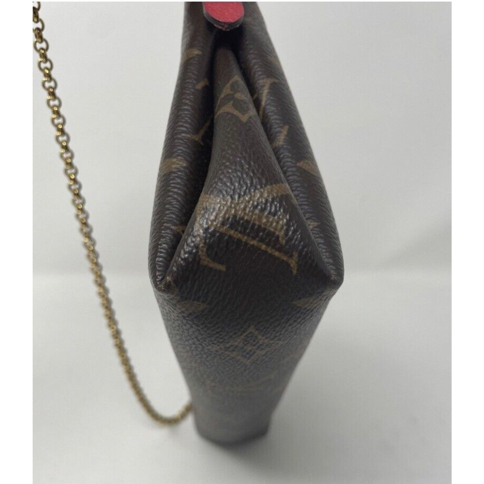 Louis Vuitton Louis Vuitton Pallas Clutch Brown Canvas Size ONE SIZE - 8 Thumbnail