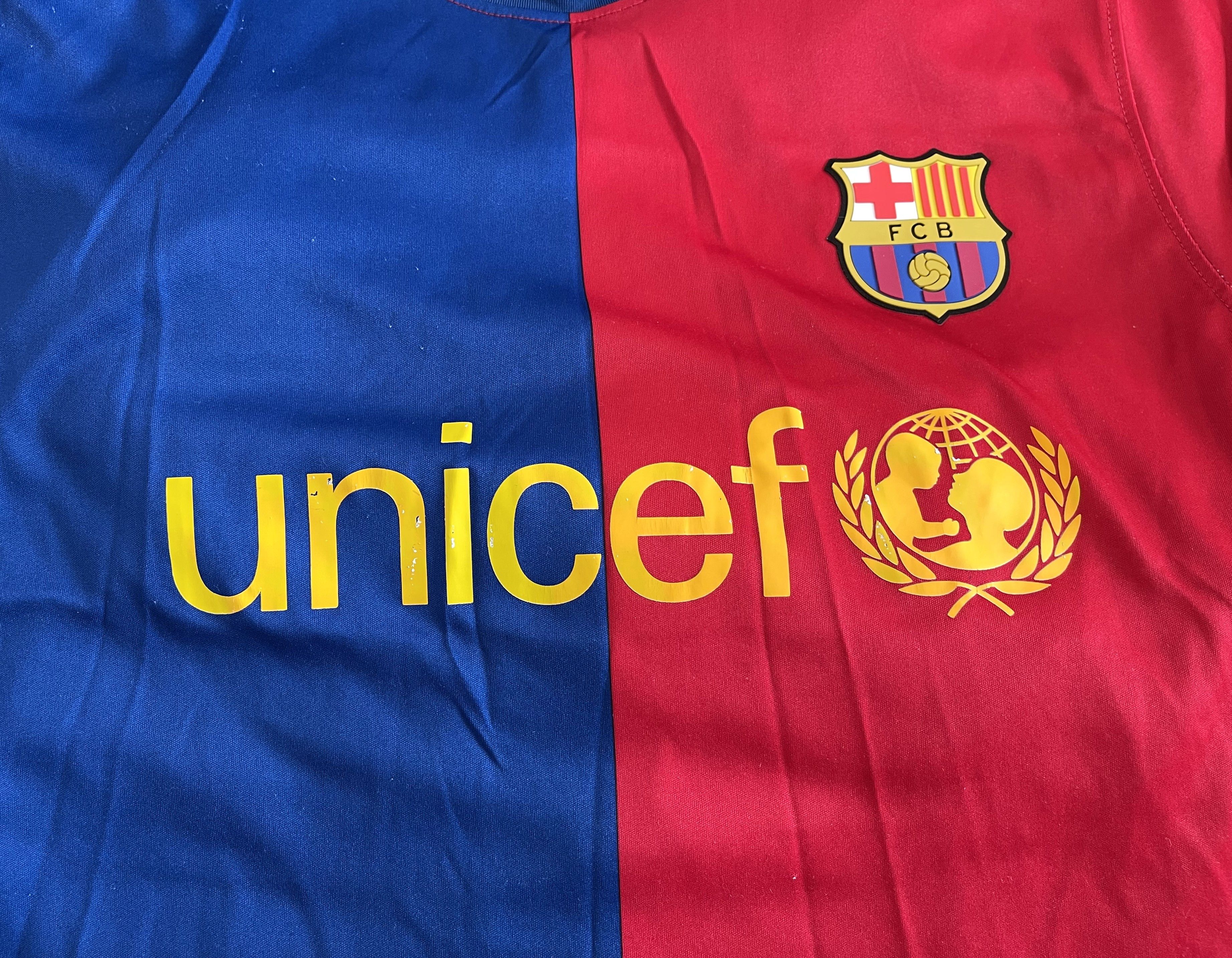 Other FCB BARCELONA SPAIN 9 IBRAHIMOVIC Size US S / EU 44-46 / 1 - 6 Thumbnail