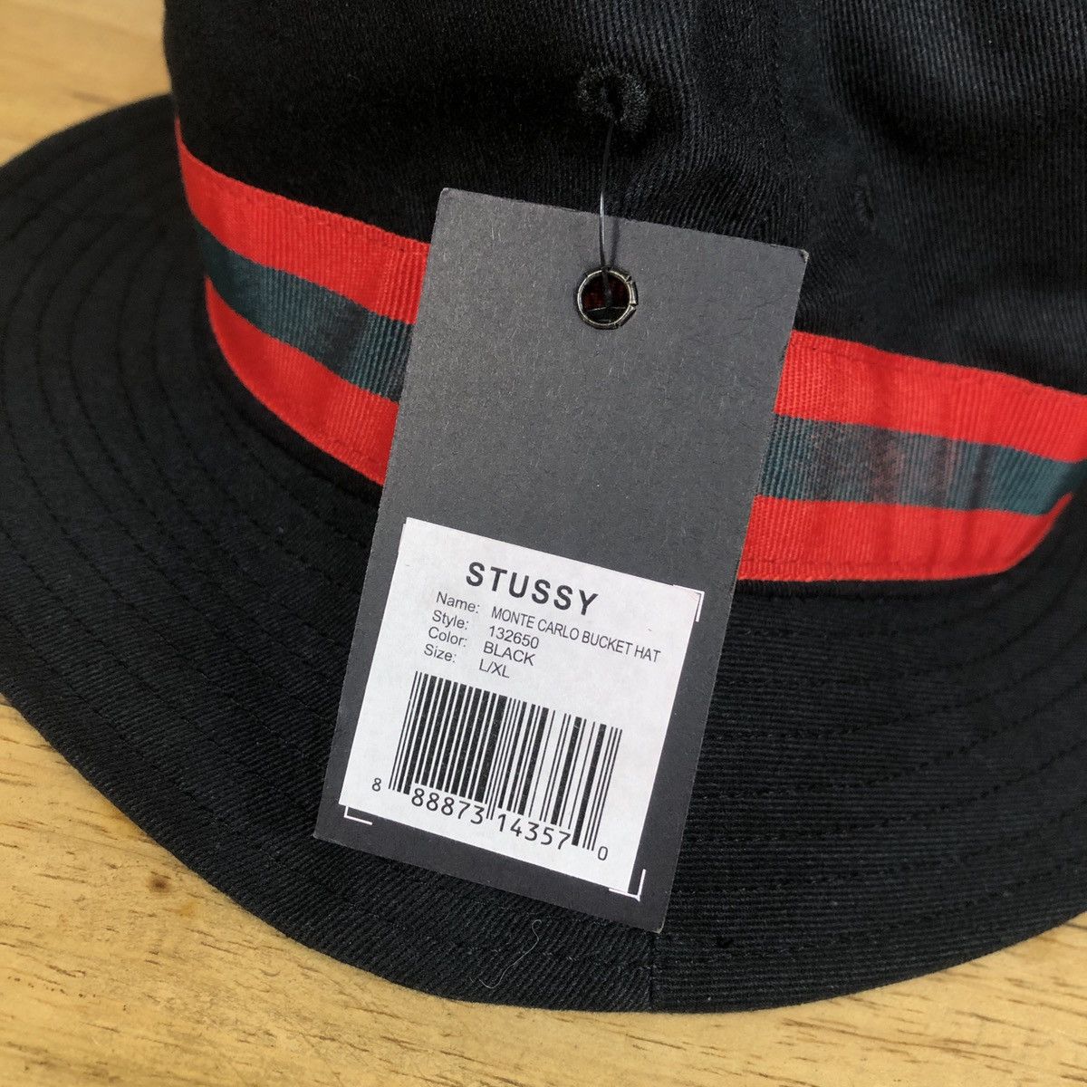 Stussy × Vintage Stussy Monte Carlo Bucket Size ONE SIZE - 4 Thumbnail