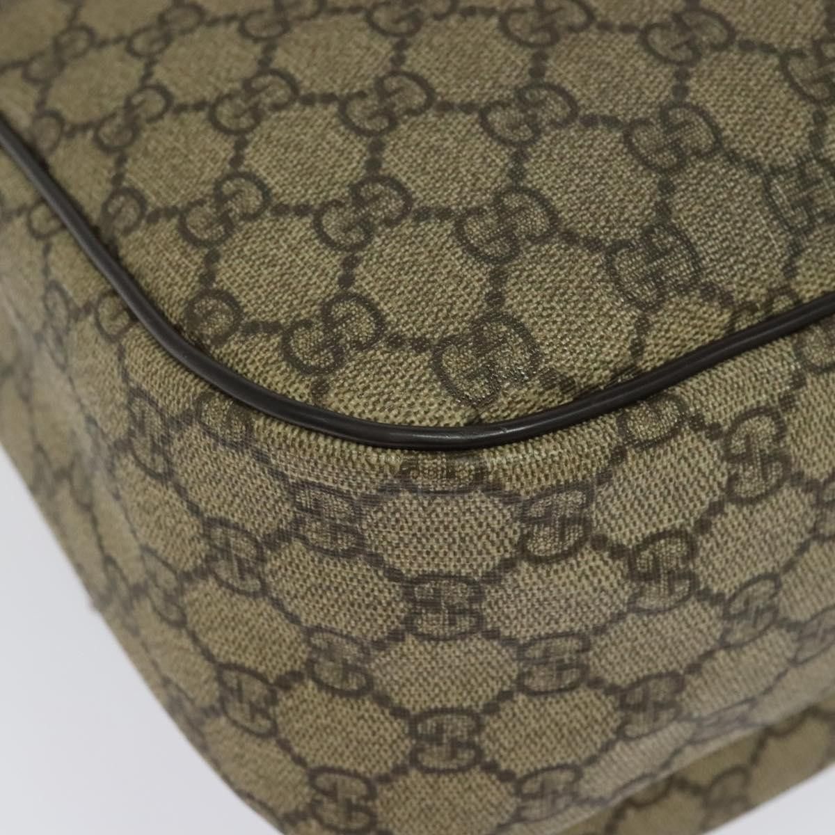 Gucci GUCCI GG Supreme Shoulder Bag Pvc Beige Gold Size ONE SIZE - 12 Thumbnail