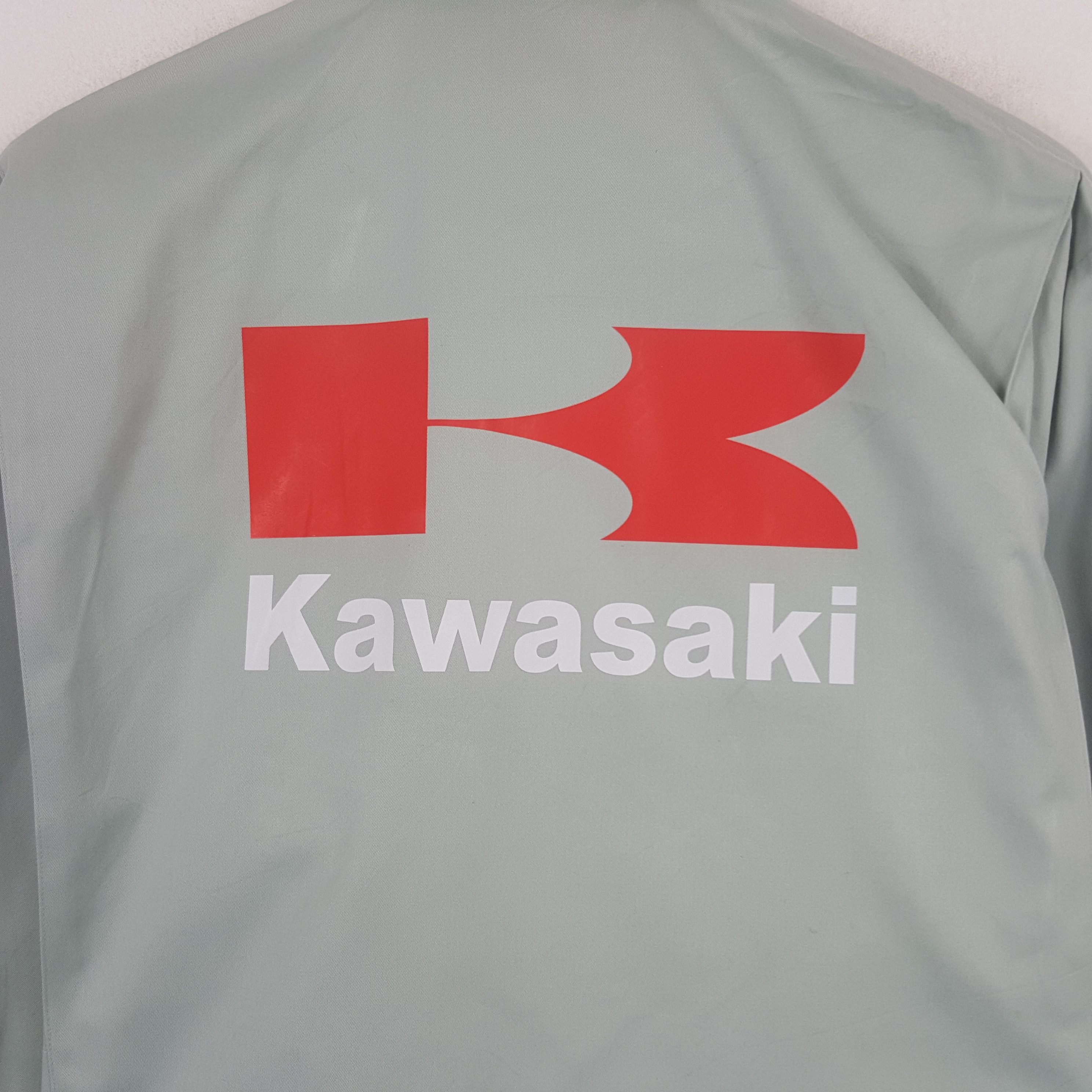 Japanese Brand Vintage Kawasaki Racing Sport Custom Japan Jacket Size US L / EU 52-54 / 3 - 2 Thumbnail
