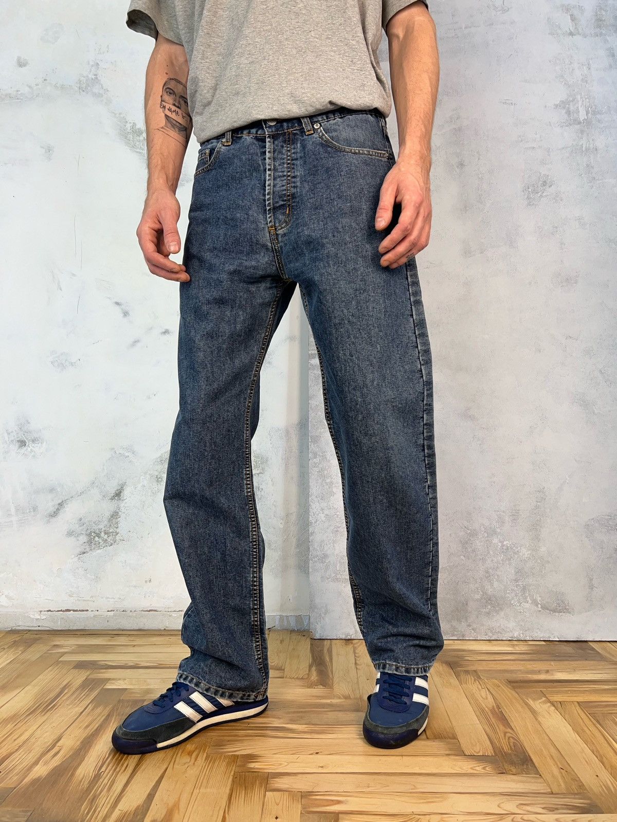 Lauren Ralph Lauren Vintage Blue Polo Jeans Company Ralph Lauren Pants 30 - 32 Size US 32 / EU 48 - 2 Thumbnail