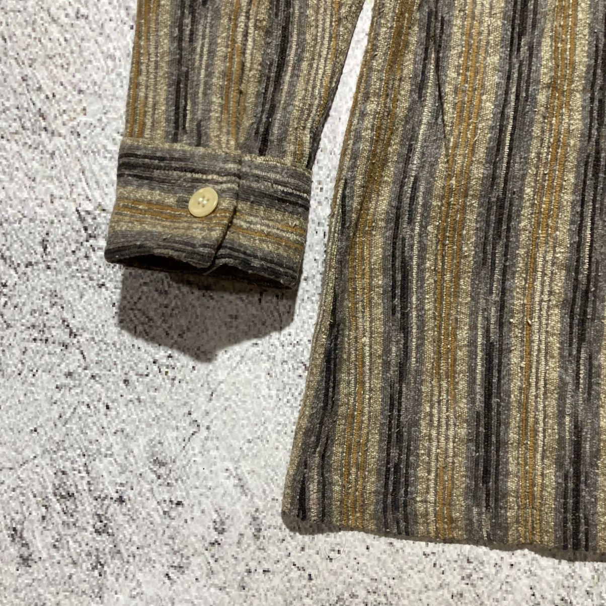 Japanese Brand 🇯🇵 Vintage Katharine Hamnett London Texture Shirt Luxury Size US M / EU 48-50 / 2 - 15 Thumbnail