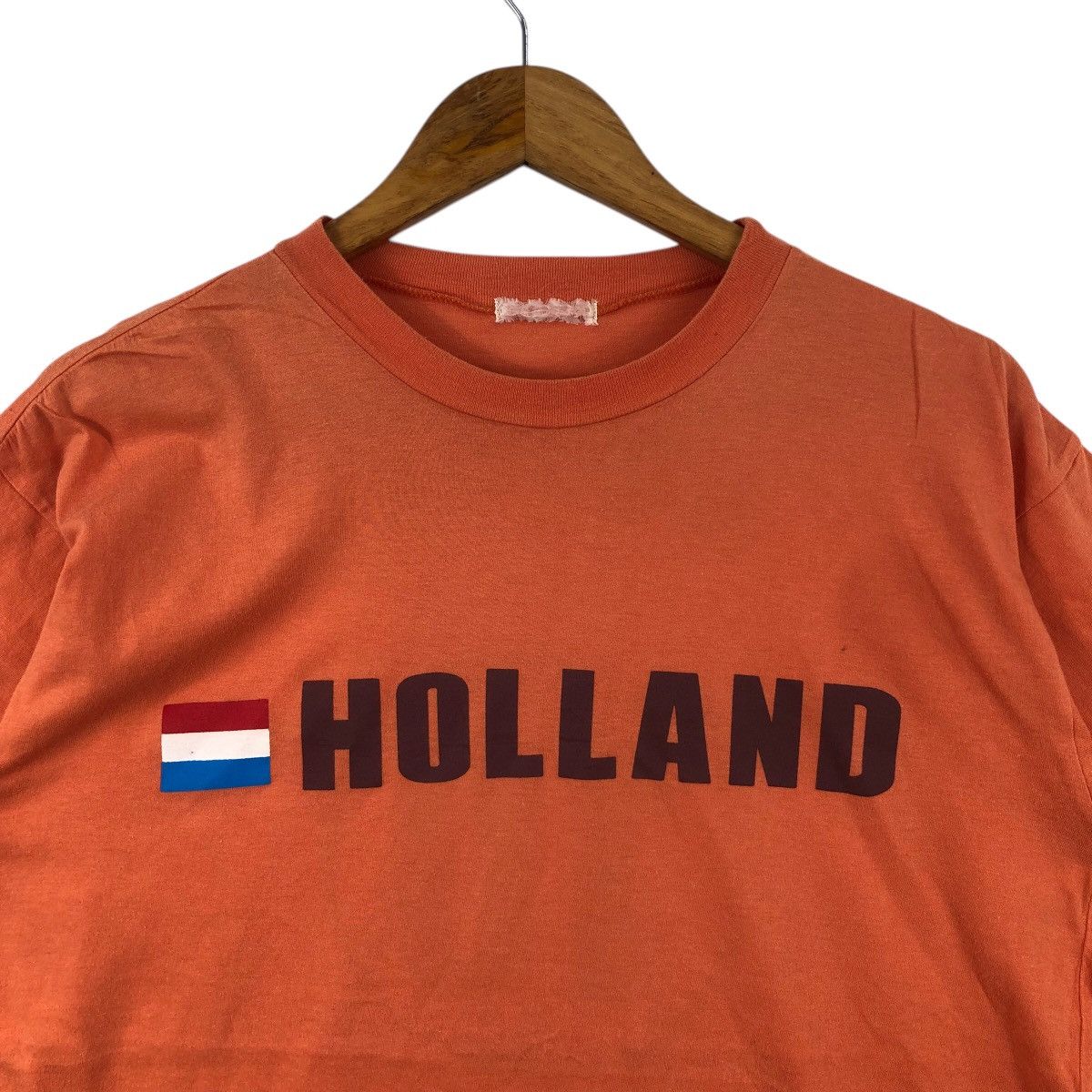 Vintage Vintage 90s Holland Ruud Gullit Tee Shirt No. 10 Football Size US L / EU 52-54 / 3 - 2 Thumbnail