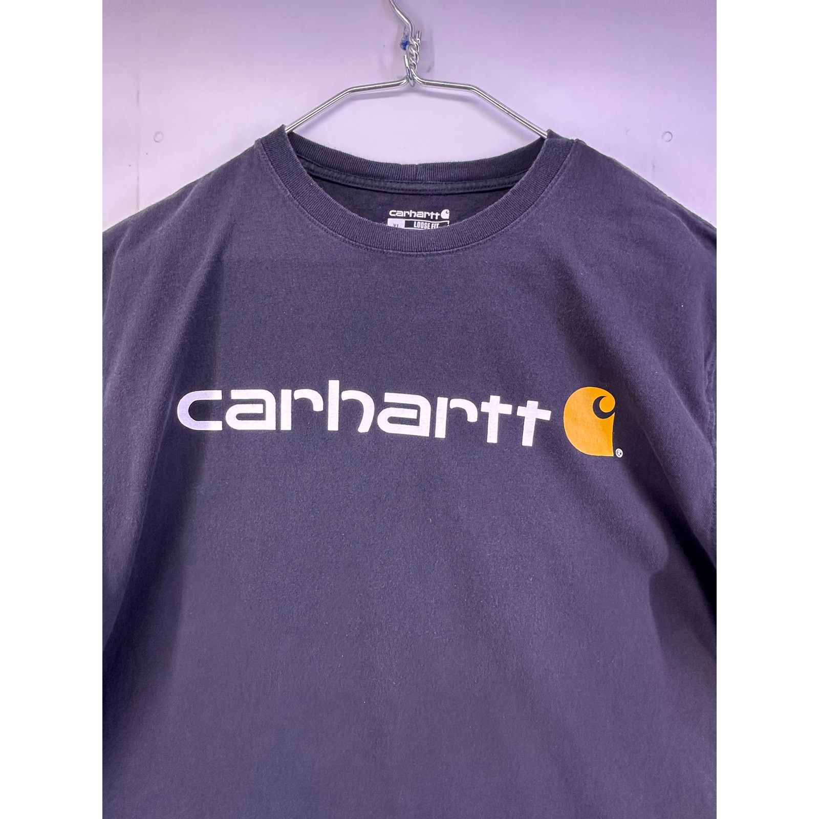 Carhartt Carhartt Black Tshirt Size XL Loose Fit Size US XL / EU 56 / 4 - 4 Thumbnail