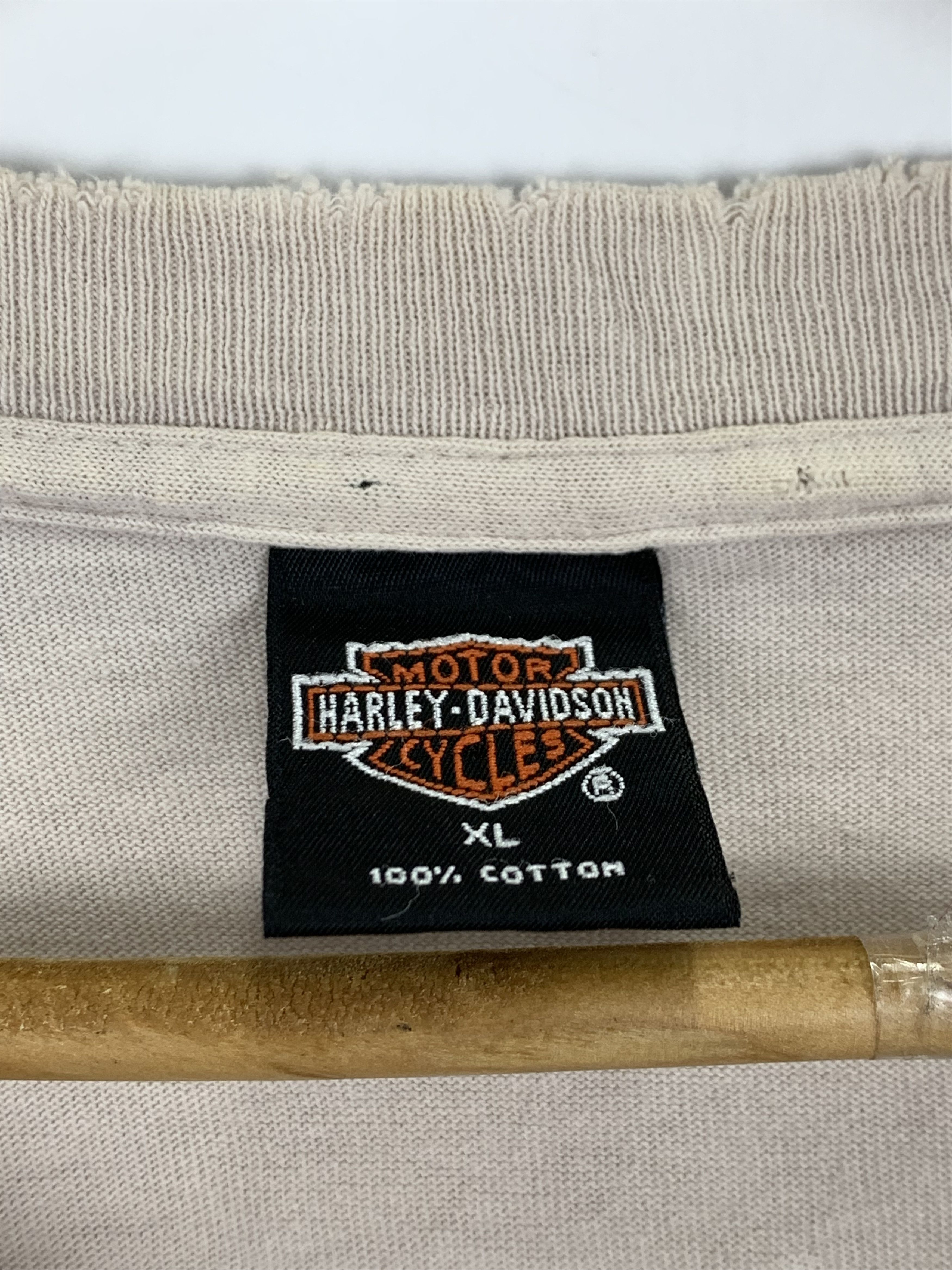 Harley Davidson Vintage 90s Harley Davidson Long Sleeve T Shirt TA0238 Size US XL / EU 56 / 4 - 5 Thumbnail