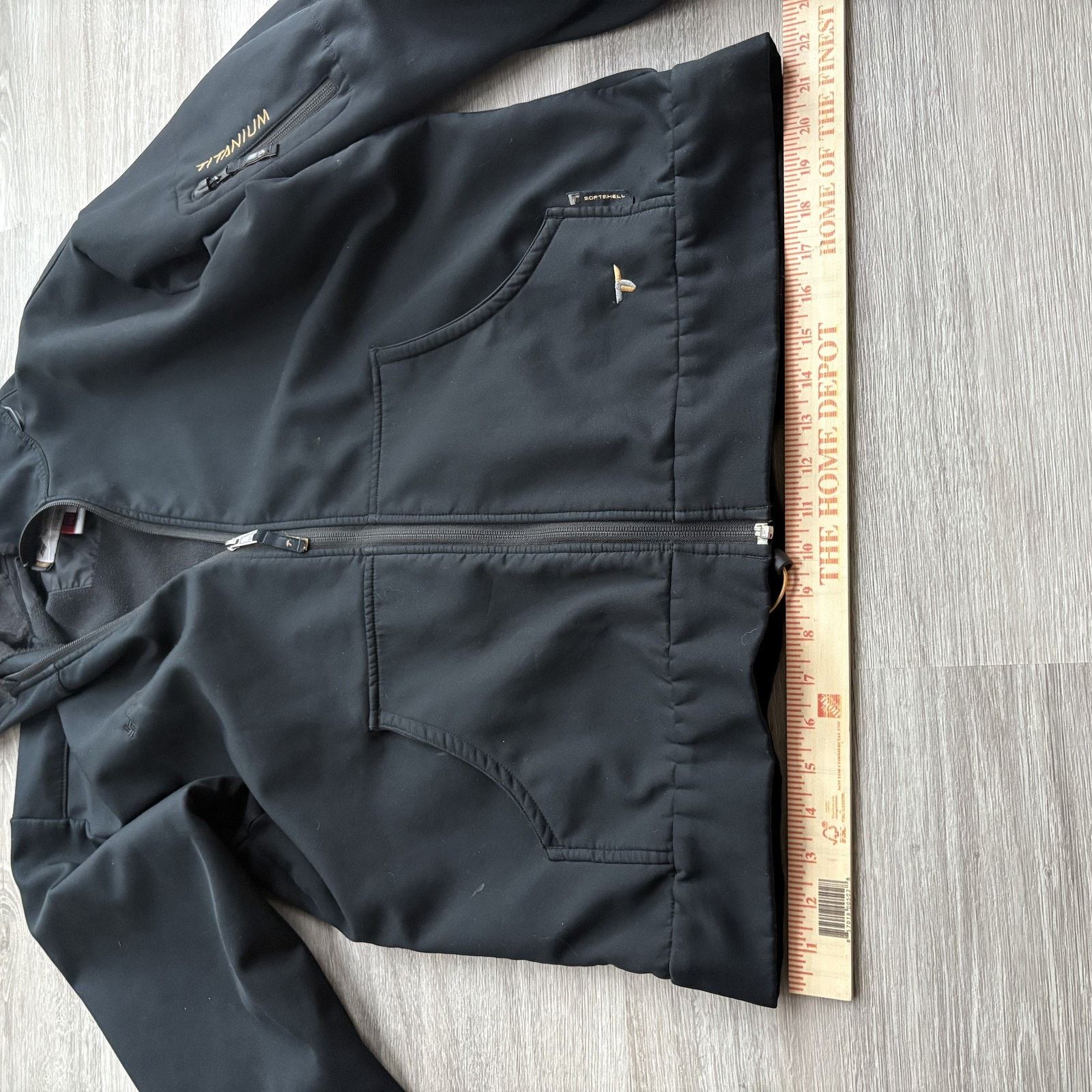 Columbia Columbia Titanium Mens Softshell Hooded Jacket L Black Tech Size US L / EU 52-54 / 3 - 9 Thumbnail