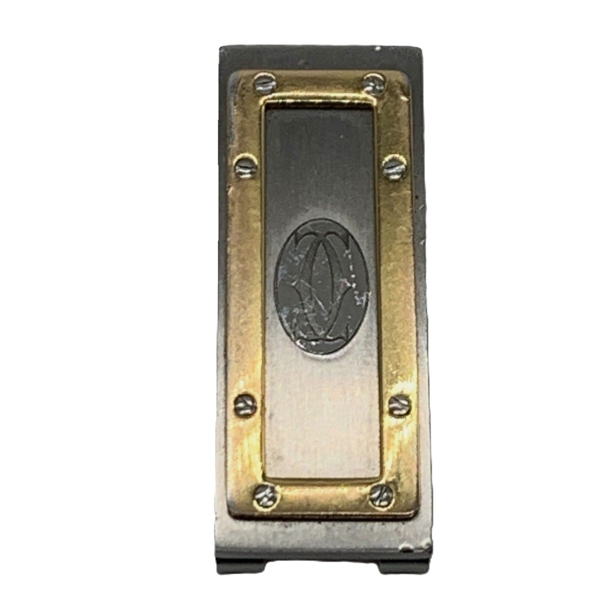 Cartier Cartier Santos de Money Clip Stainless Steel Gold Silver Size ONE SIZE - 1 Thumbnail