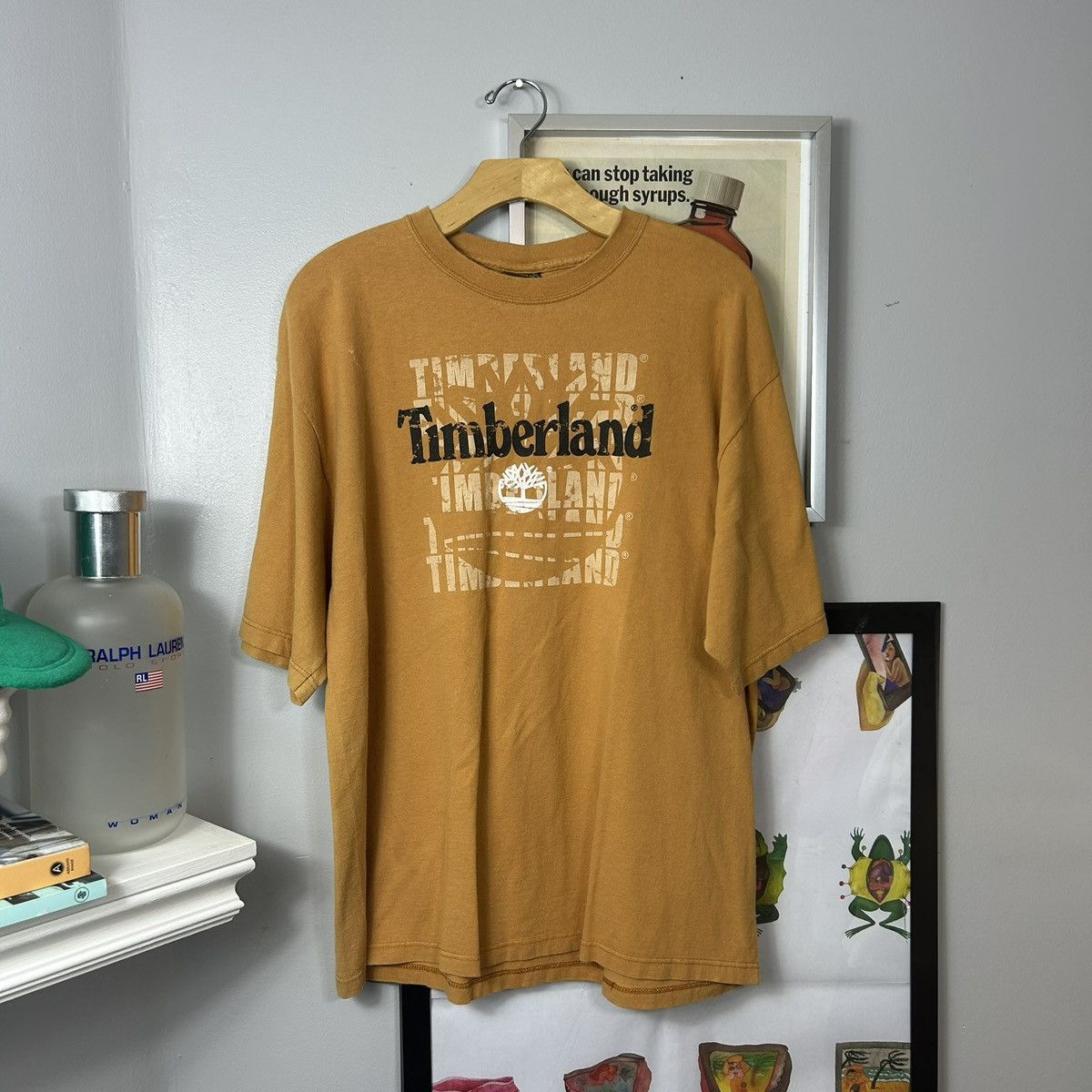 Timberland Vintage 1990s Timberland Graphic T Shirt Made In USA Size US L / EU 52-54 / 3 - 1 Thumbnail