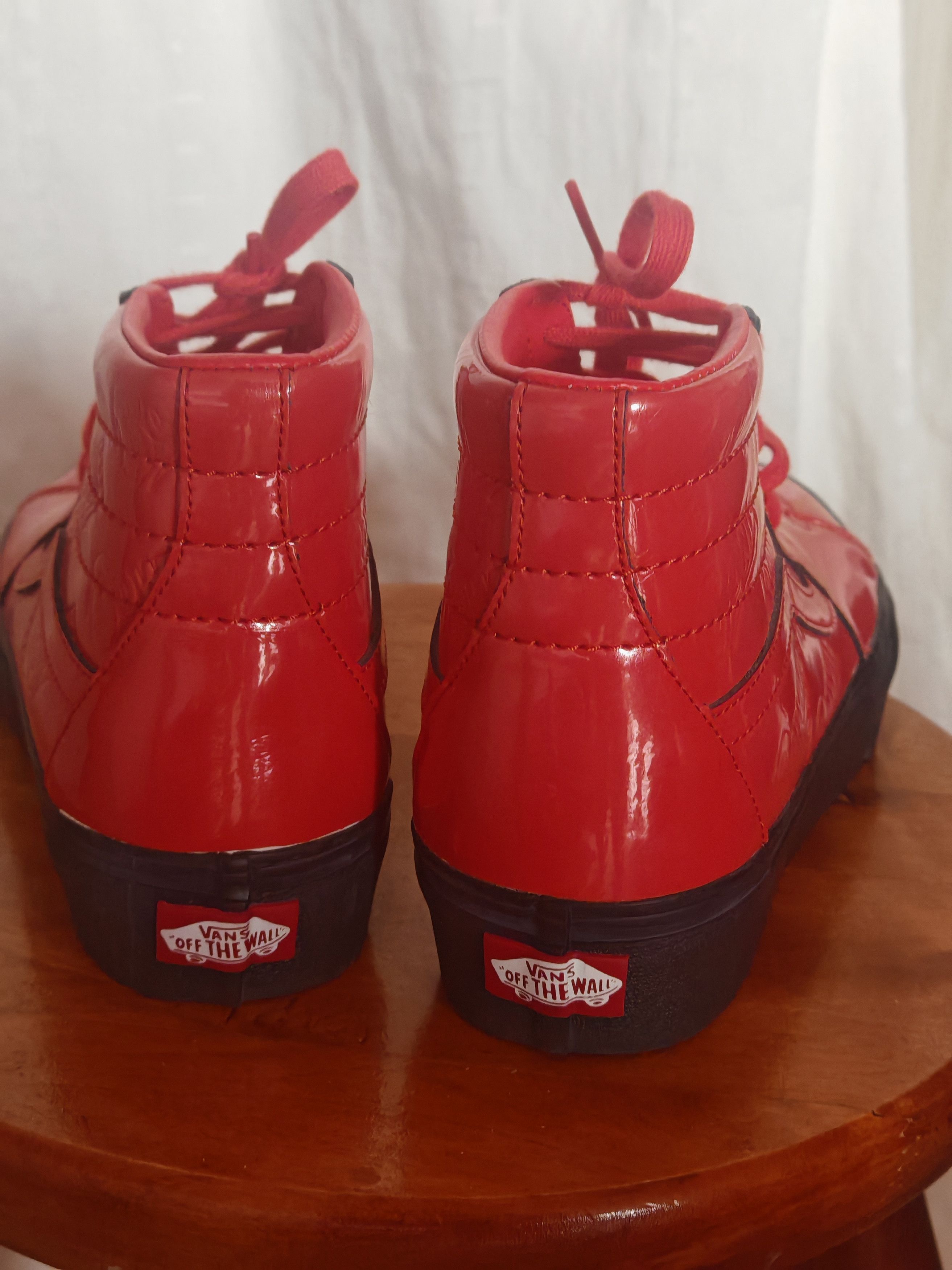 Designer × Vans Rare 2019 Vans and David Bowie Ziggy Stardust Sneakers Size US 9 / IT 39 - 6 Thumbnail