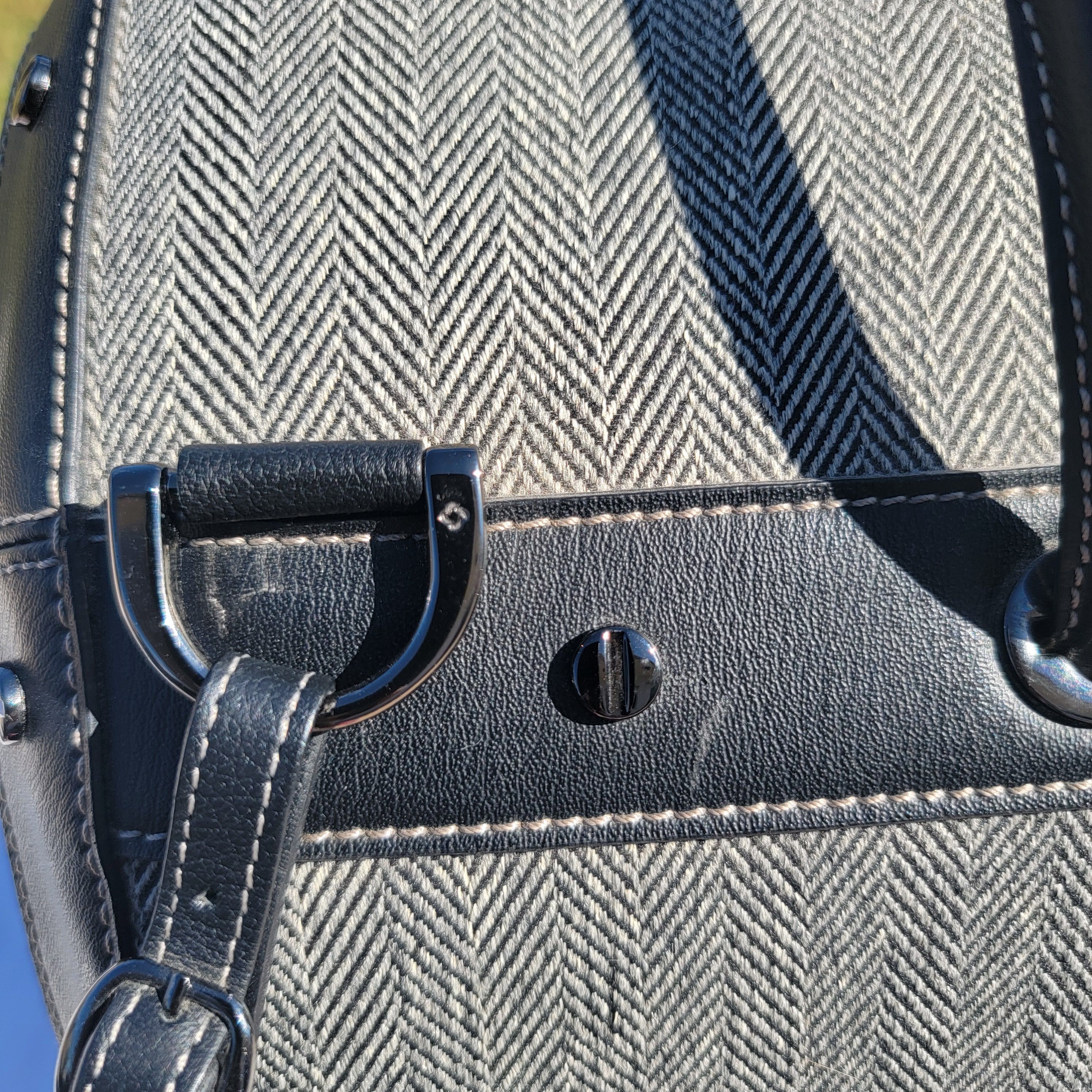 Samsonite Alexander Mcqueen X Samsonite Large Round Duffle Travel Bag Size ONE SIZE - 12 Thumbnail