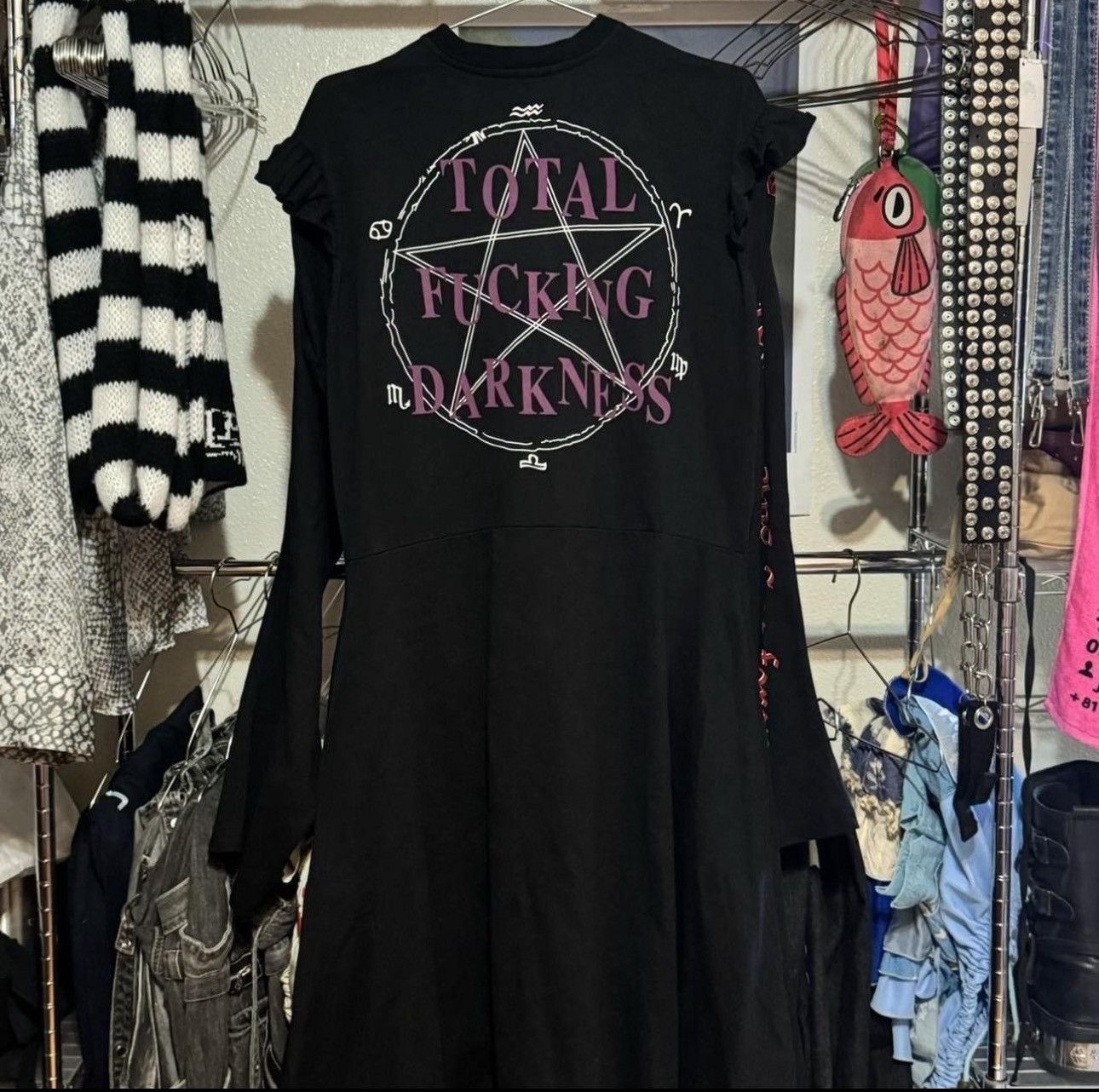 Vetements Vetements AW16 TFD Total F*cking Darkness Dress Size XS / US 0-2 / IT 36-38 - 2 Thumbnail