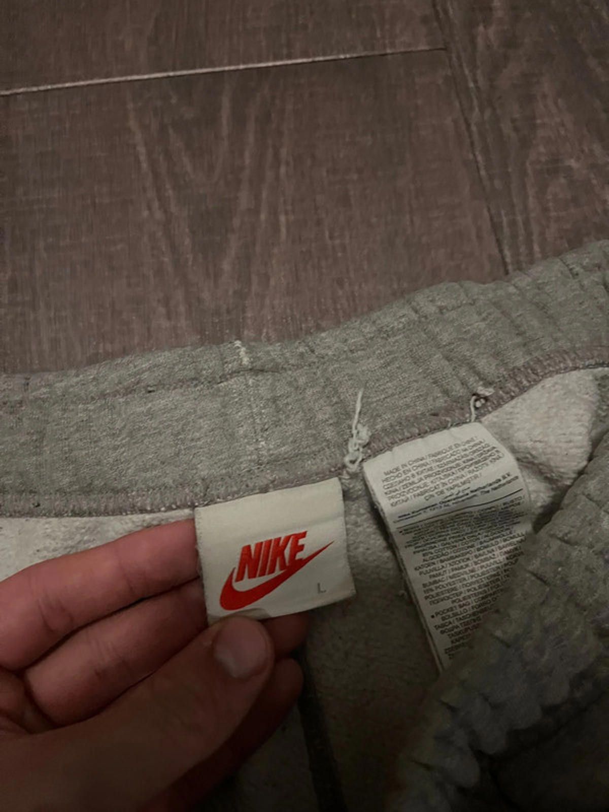 Stussy Stussy x Nike - Grey Logo Sweatpants Size US 32 / EU 48 - 4 Thumbnail
