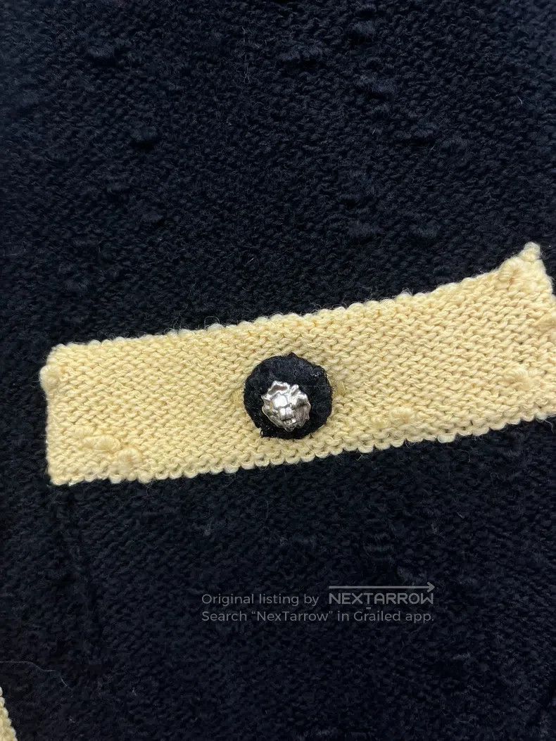 Chanel Chanel 24K black gold knitted vest Size XXS / US 00 / IT 34 - 2 Thumbnail