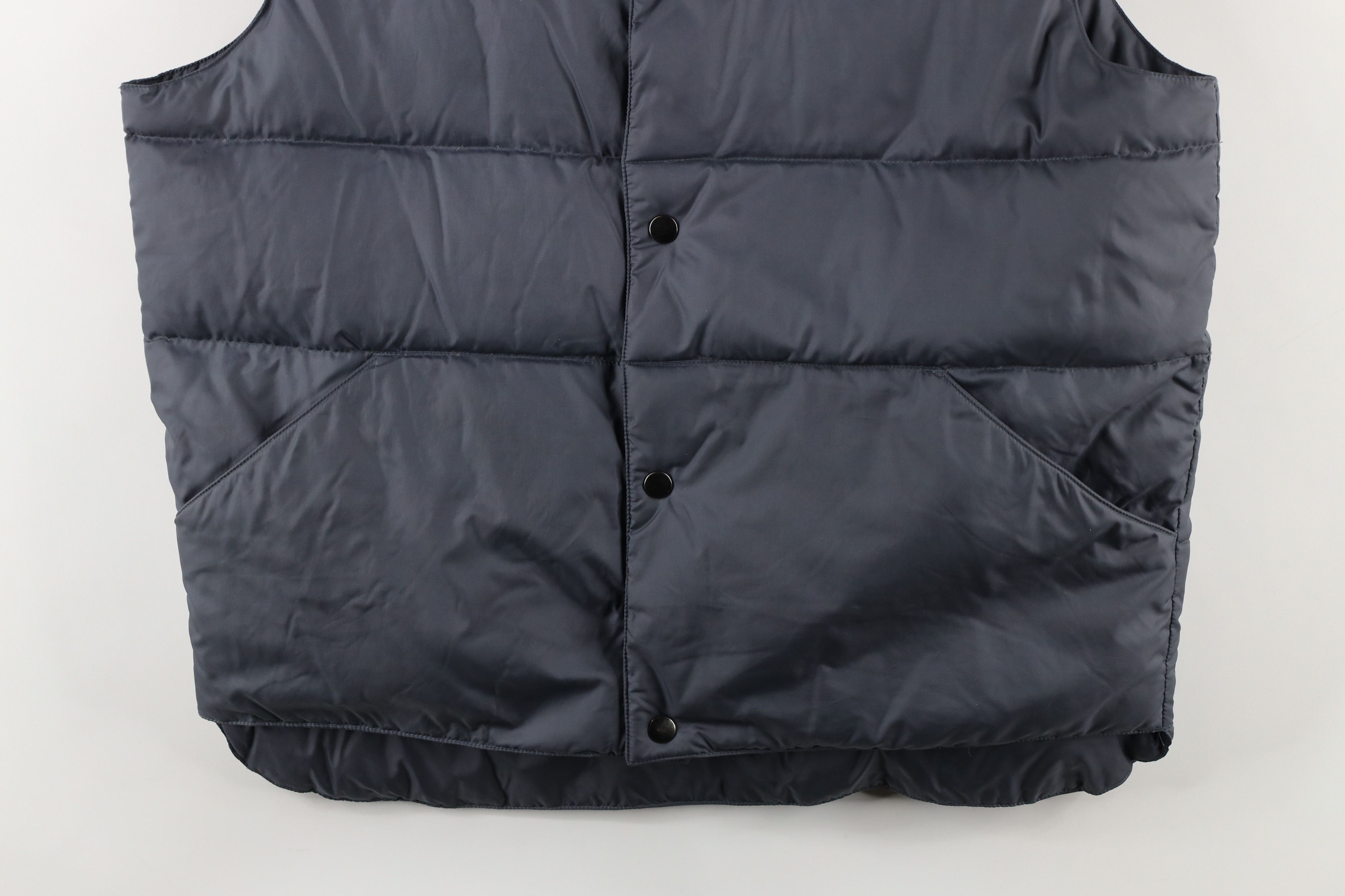 Vintage Vintage 90s Streetwear Down Fill Puffer Vest Jacket Gray Size US M / EU 48-50 / 2 - 3 Thumbnail