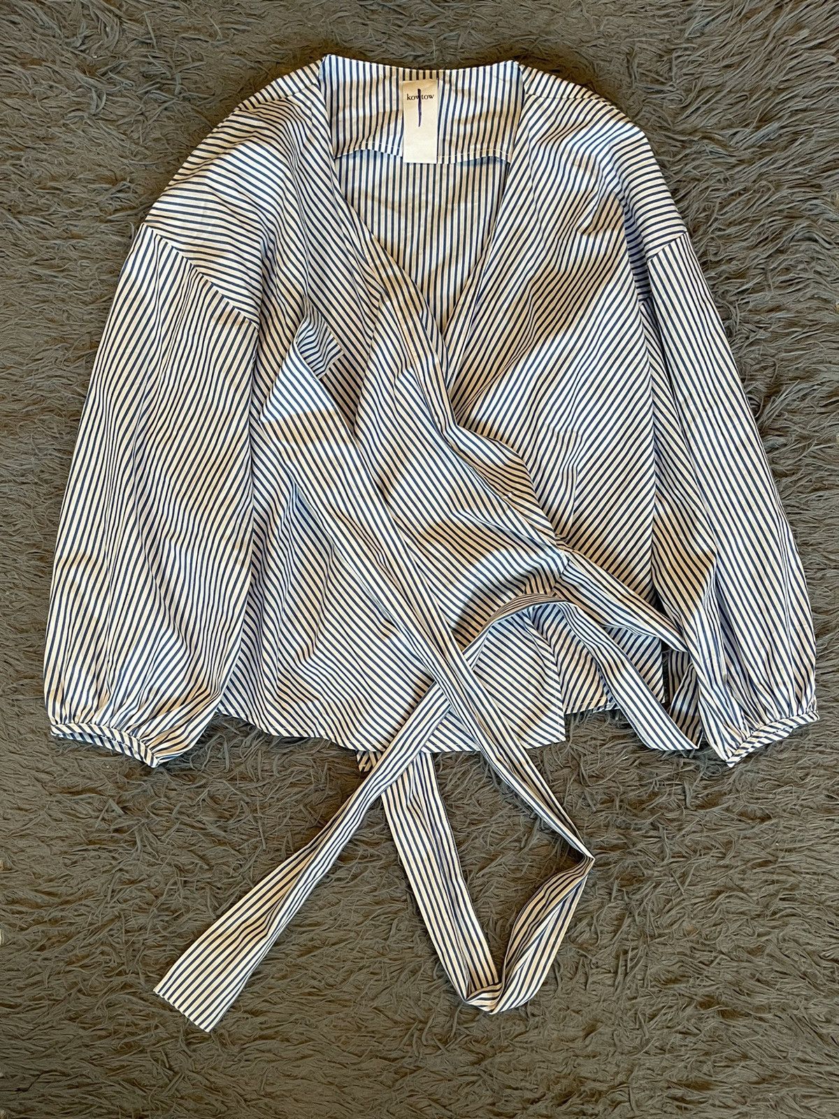 Kowtow Japanese style kimono blouse shirt