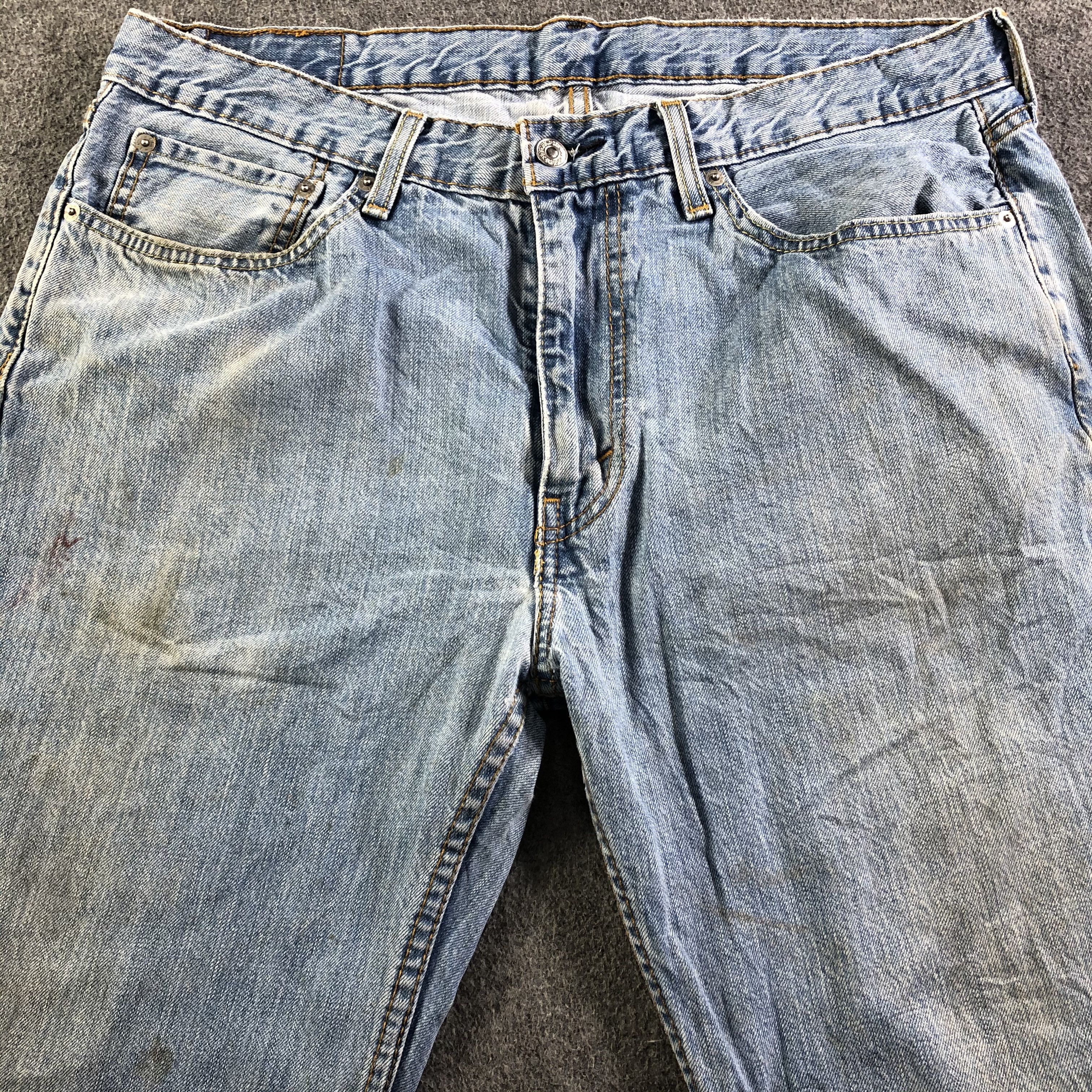Levi's Vintage Blue Wash Levis 514 Jeans-J3455 Size US 37 - 3 Thumbnail