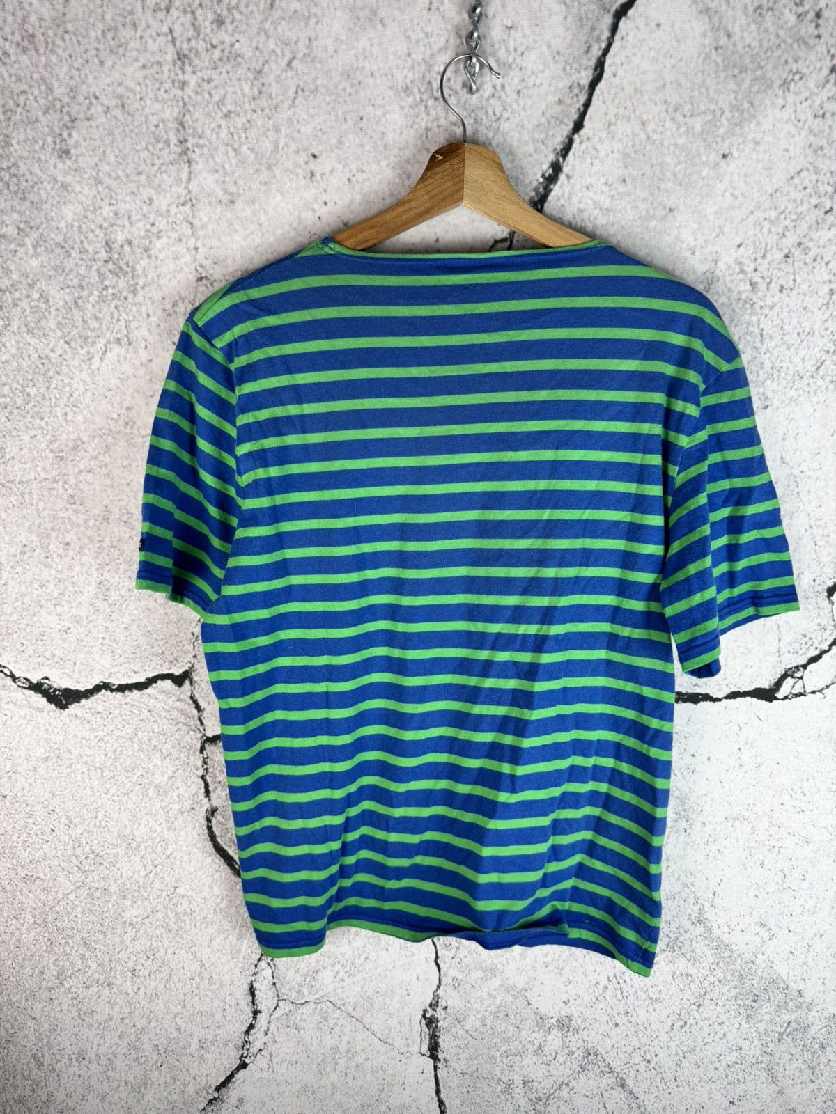Saint James Vintage Saint James Stripe T-Shirt Made in France Size US M / EU 48-50 / 2 - 2 Thumbnail