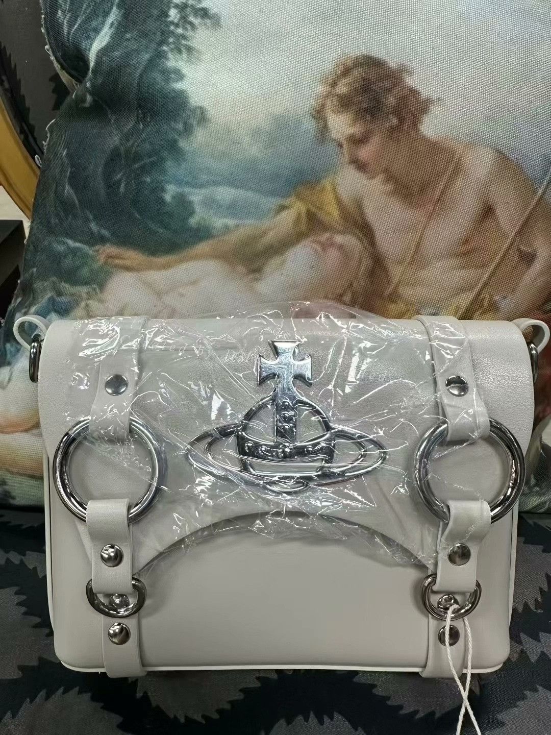 Vivienne Westwood Vivienne Westwood Saturn Messenger Bag Size ONE SIZE - 1 Thumbnail