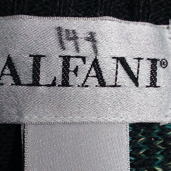 Vintage Vintage Alfani 3D Cable Knit Sweater Biggie Coogi Style Size US L / EU 52-54 / 3 - 4 Thumbnail